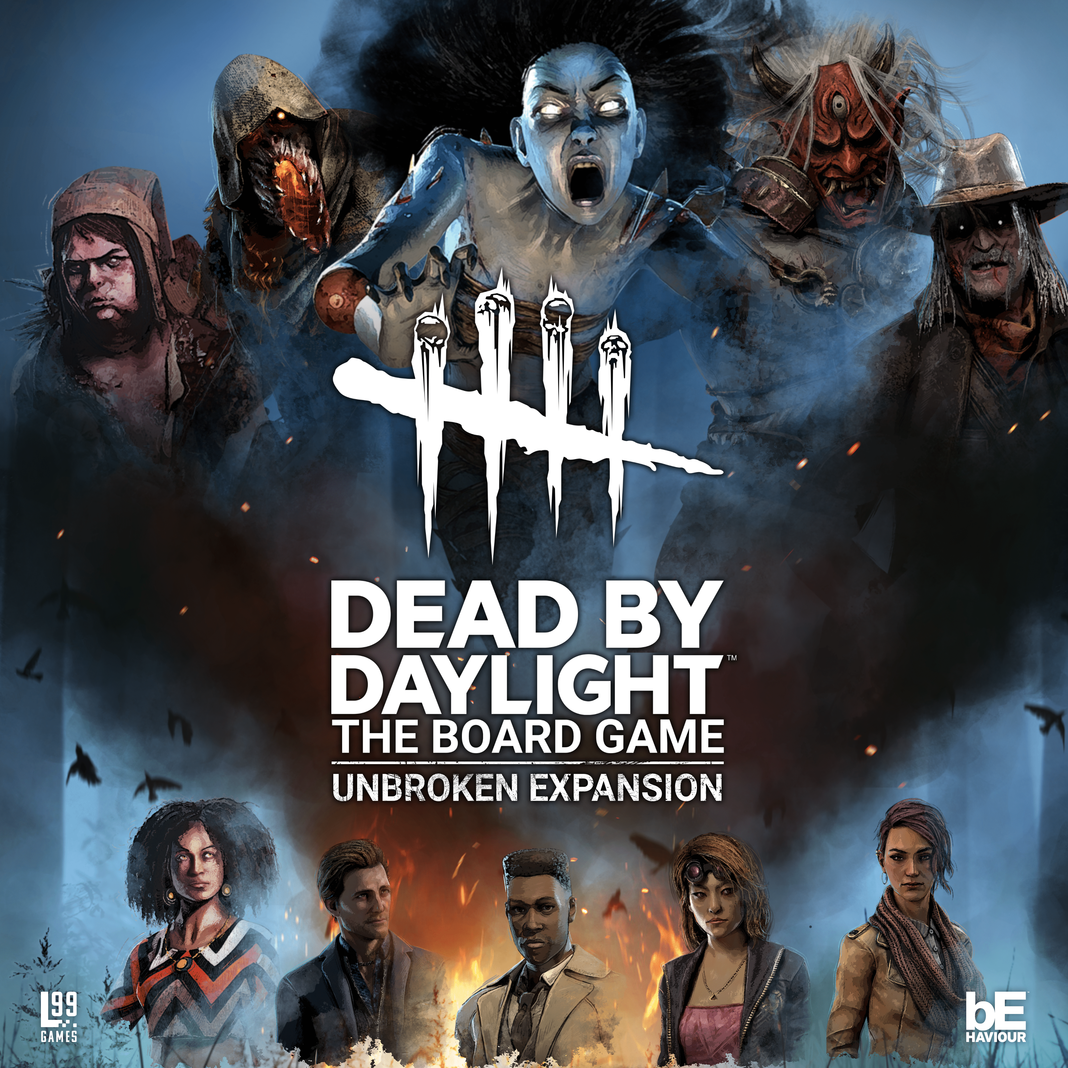 Box cover for Dead by Daylight: The Board Game – Unbroken Expansion