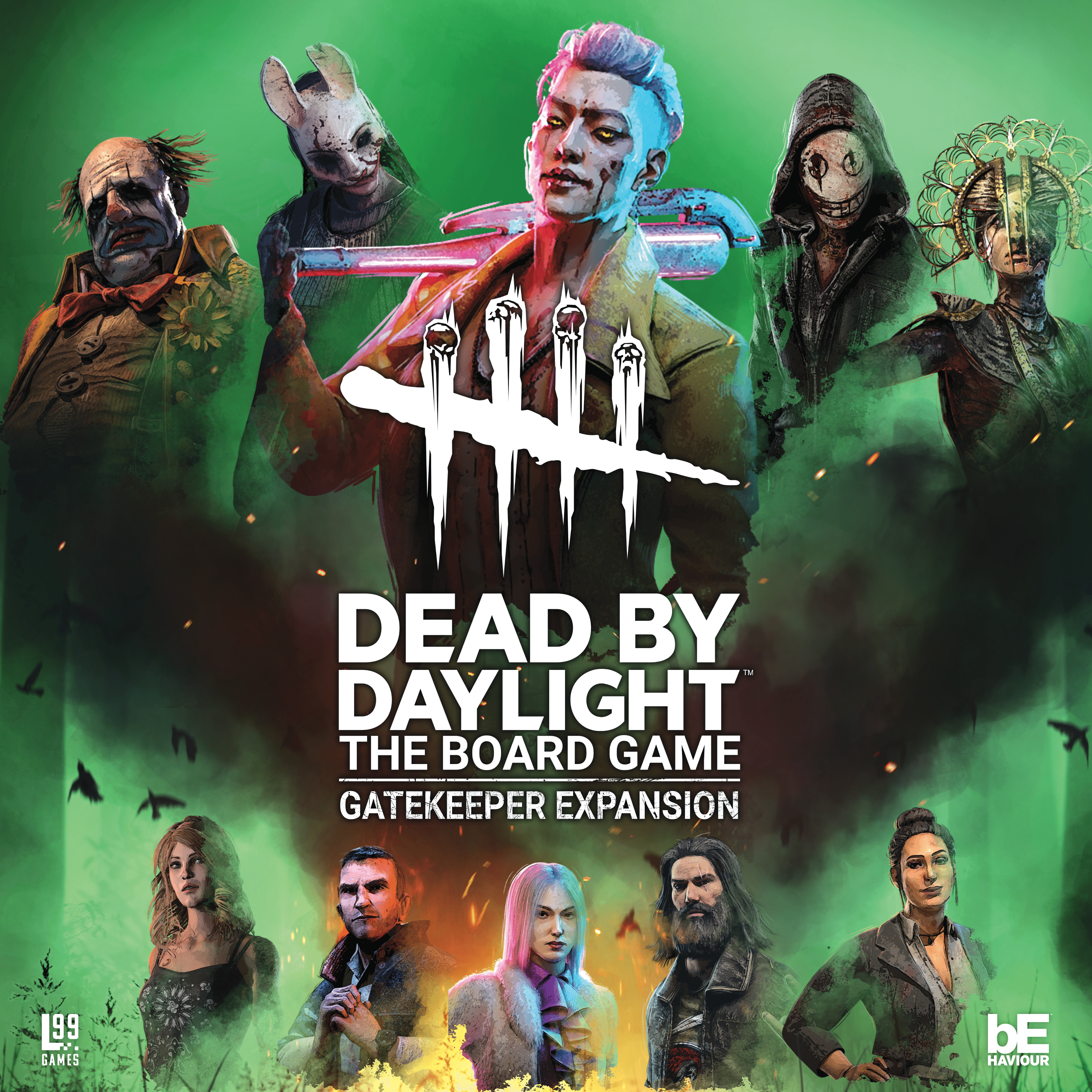 Box cover for Dead by Daylight: The Board Game – Gatekeeper Expansion