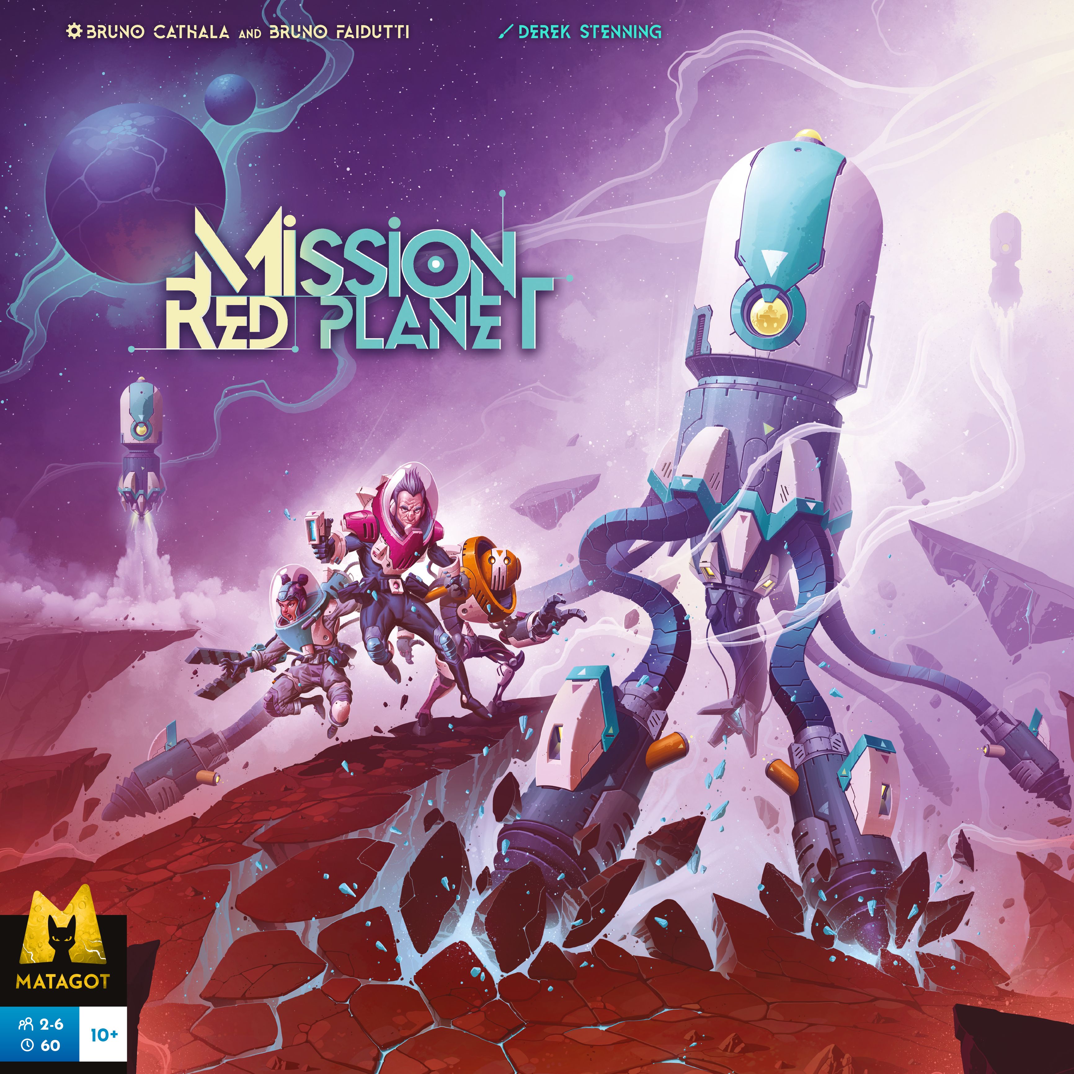 Box cover for Mission Red Planet: 20th Anniversary edition