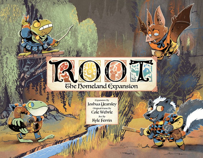 Box cover for Root: The Homeland Expansion