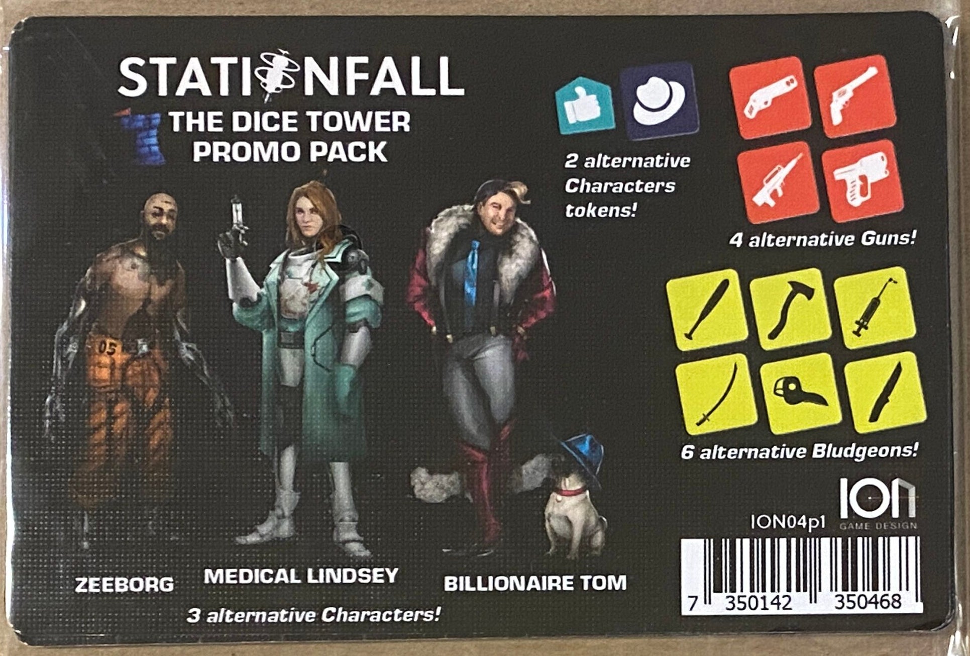 Box cover for Stationfall: The Dice Tower Promo Pack