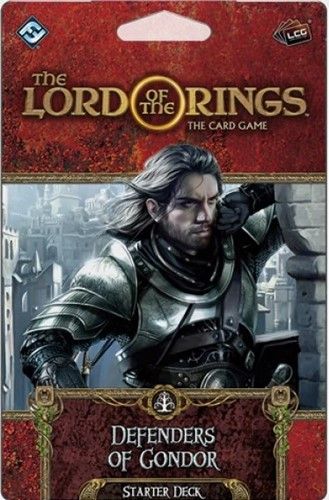 Box cover for The Lord of the Rings: The Card Game – Revised Core: Defenders of Gondor Starter Deck