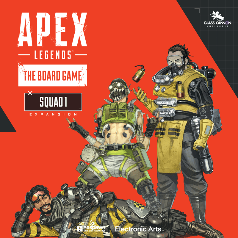 Box cover for Apex Legends: The Board Game – Squad 1 Expansion