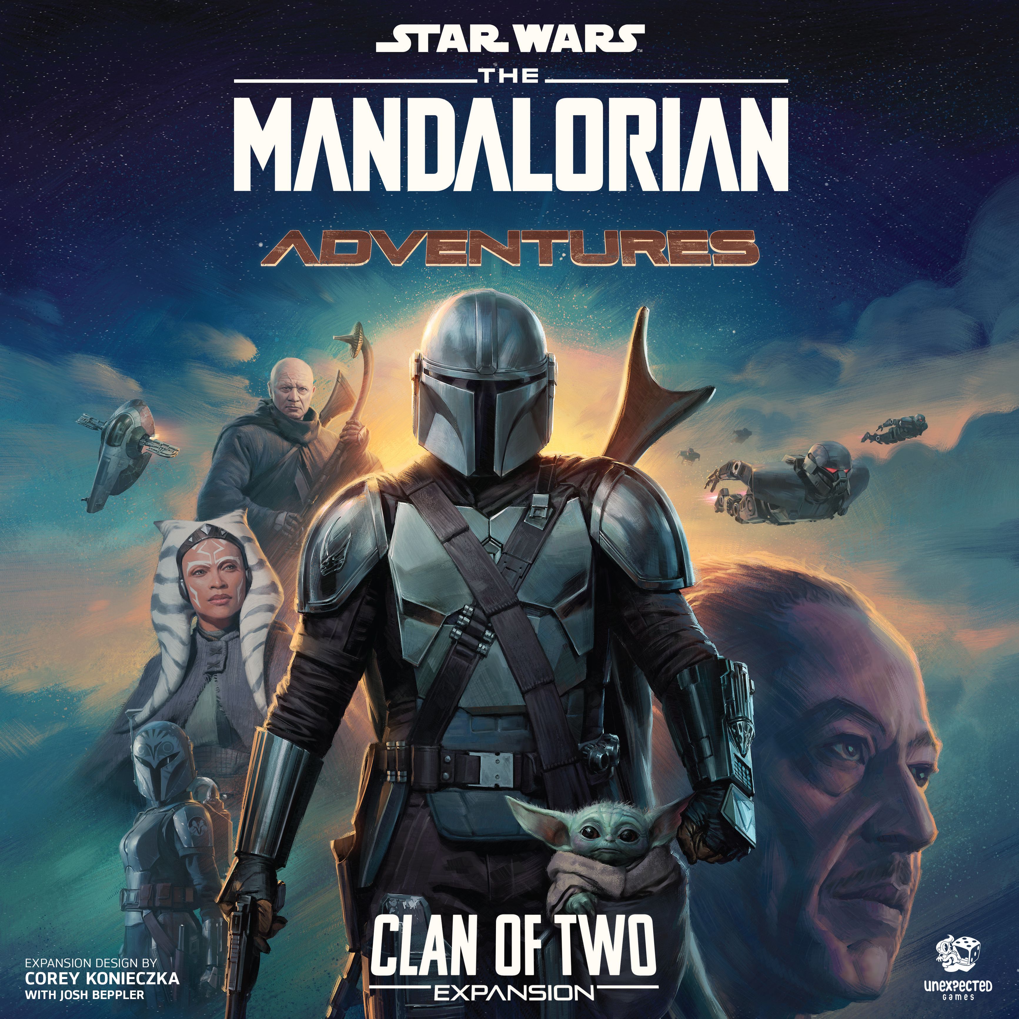 Box cover for The Mandalorian: Adventures – Clan of Two Expansion