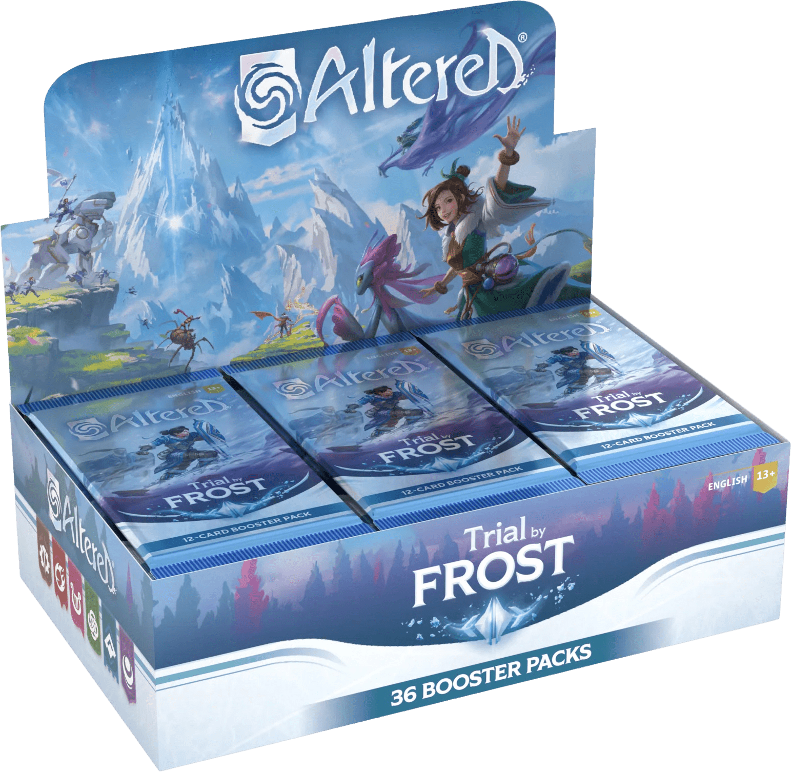 Box cover for Altered - Trial by Frost - Display (36 Boosters)