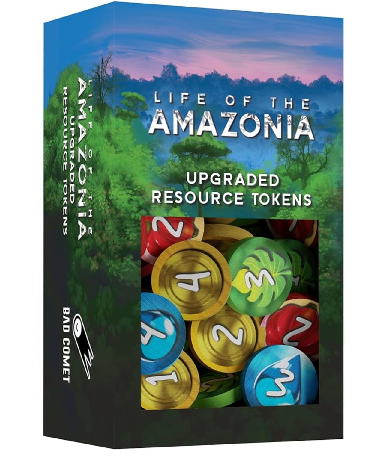 Box cover for Life of the Amazonia: Upgraded Resource Tokens