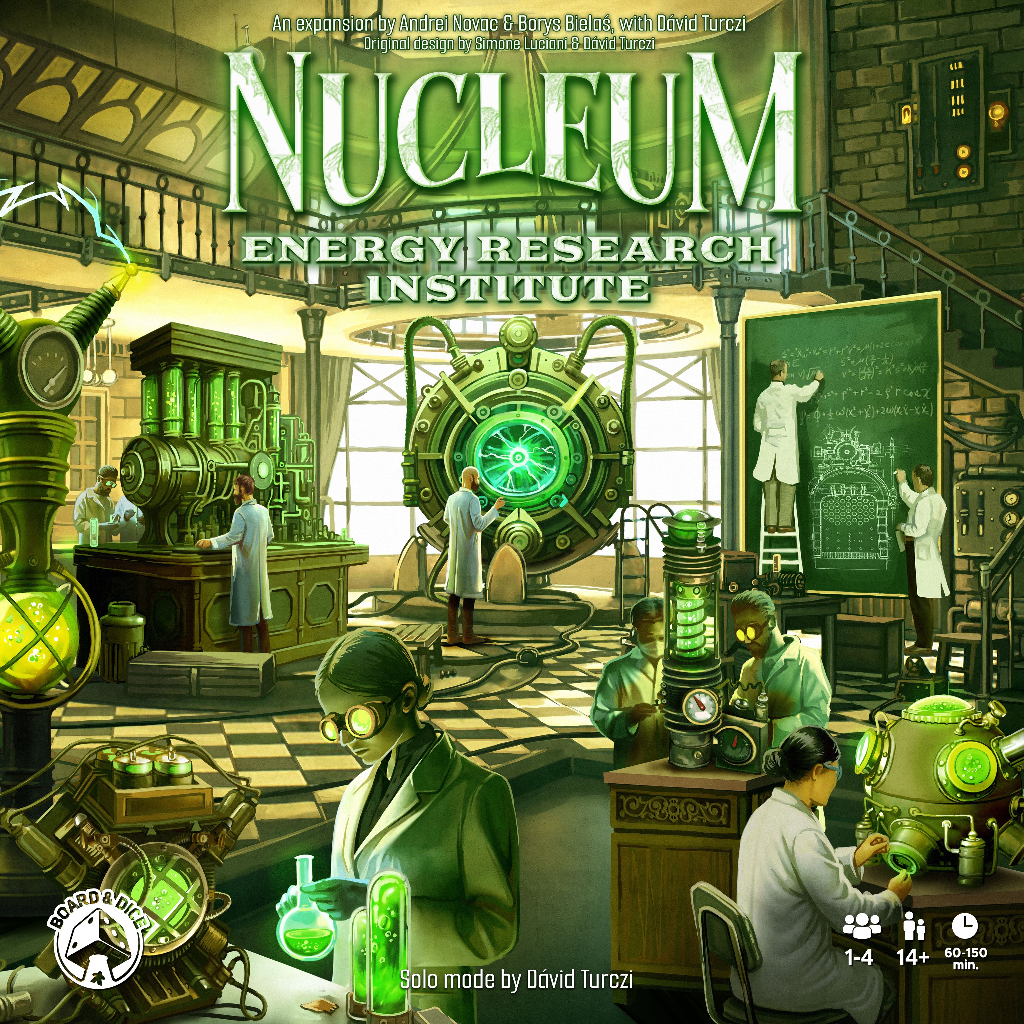 Box cover for Nucleum: Energy Research Institute