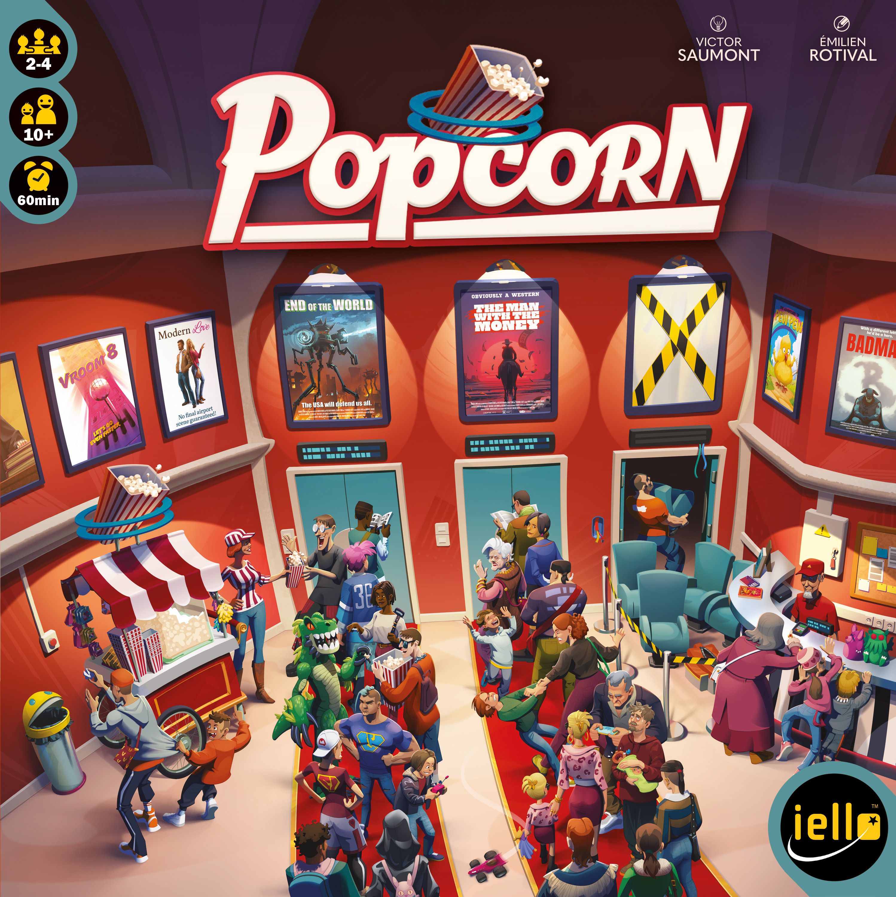 Box cover for Popcorn