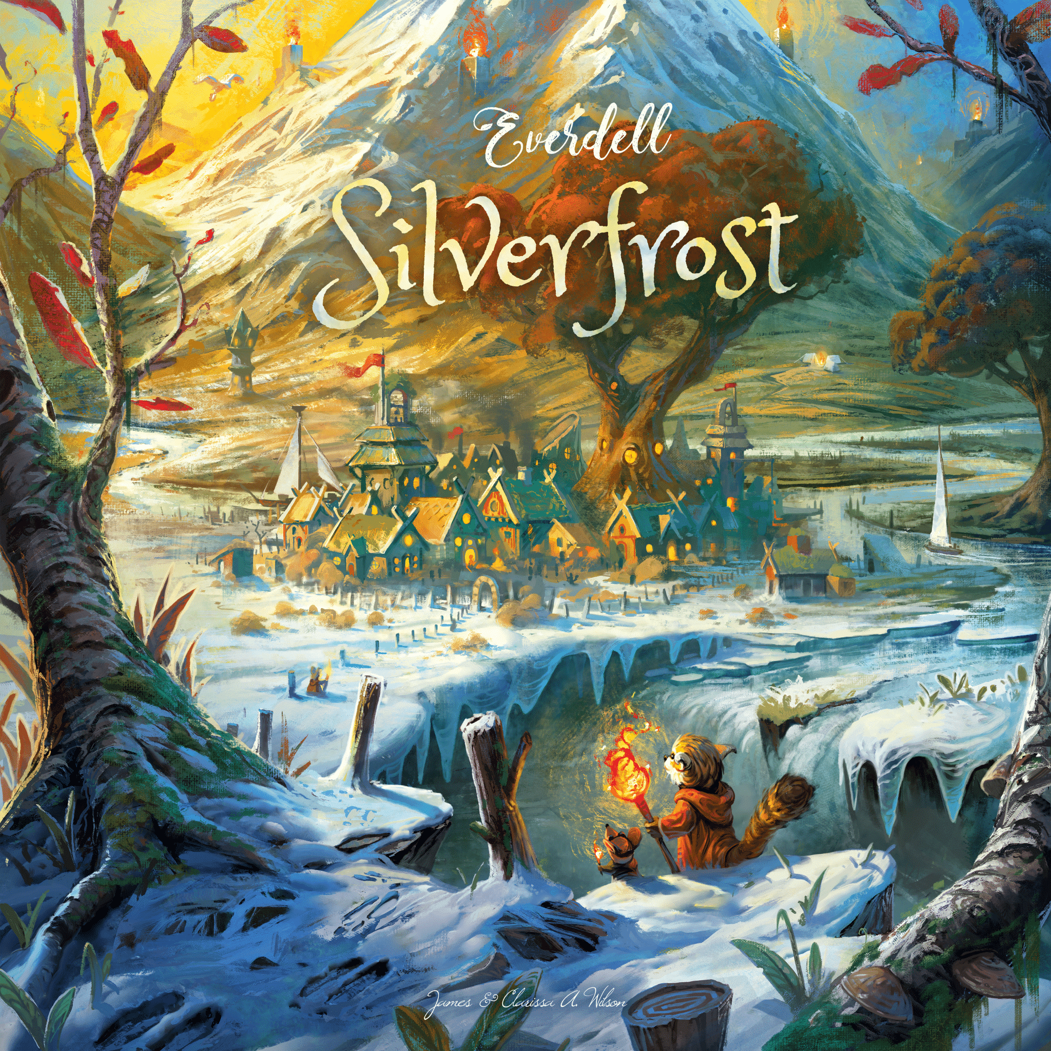 Box cover for Everdell Silverfrost