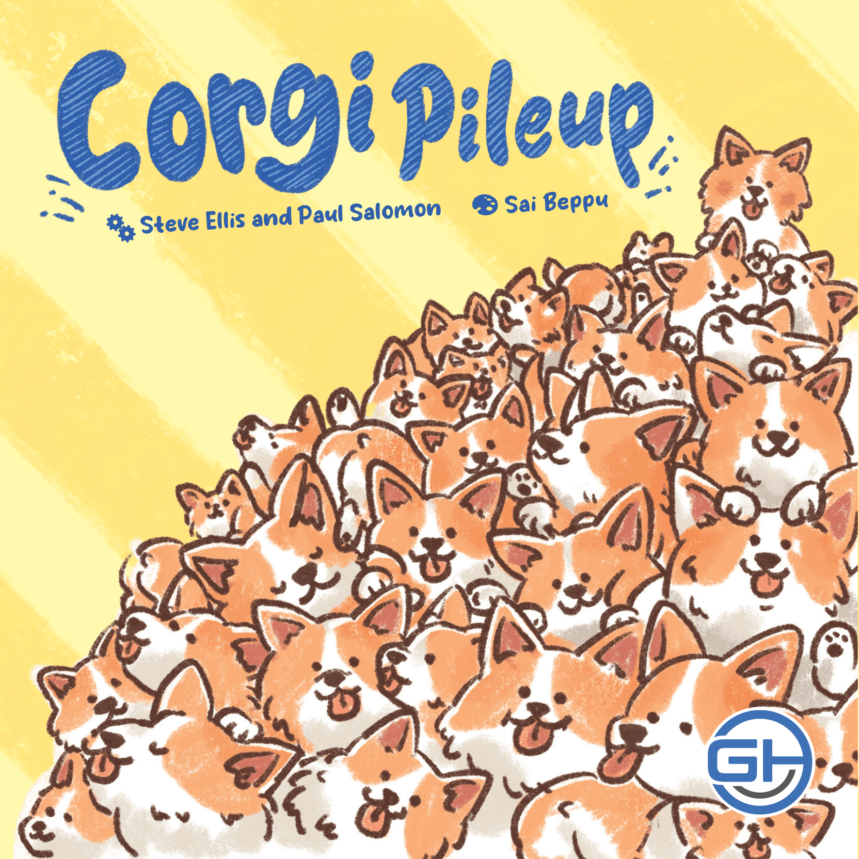 Box cover for Corgi Pileup