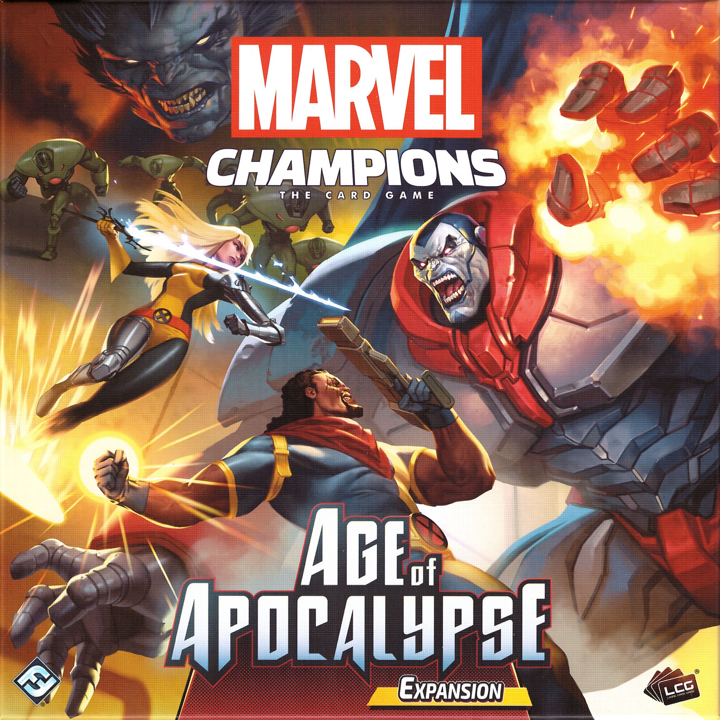 Box cover for Marvel Champions: The Card Game – Age of Apocalypse