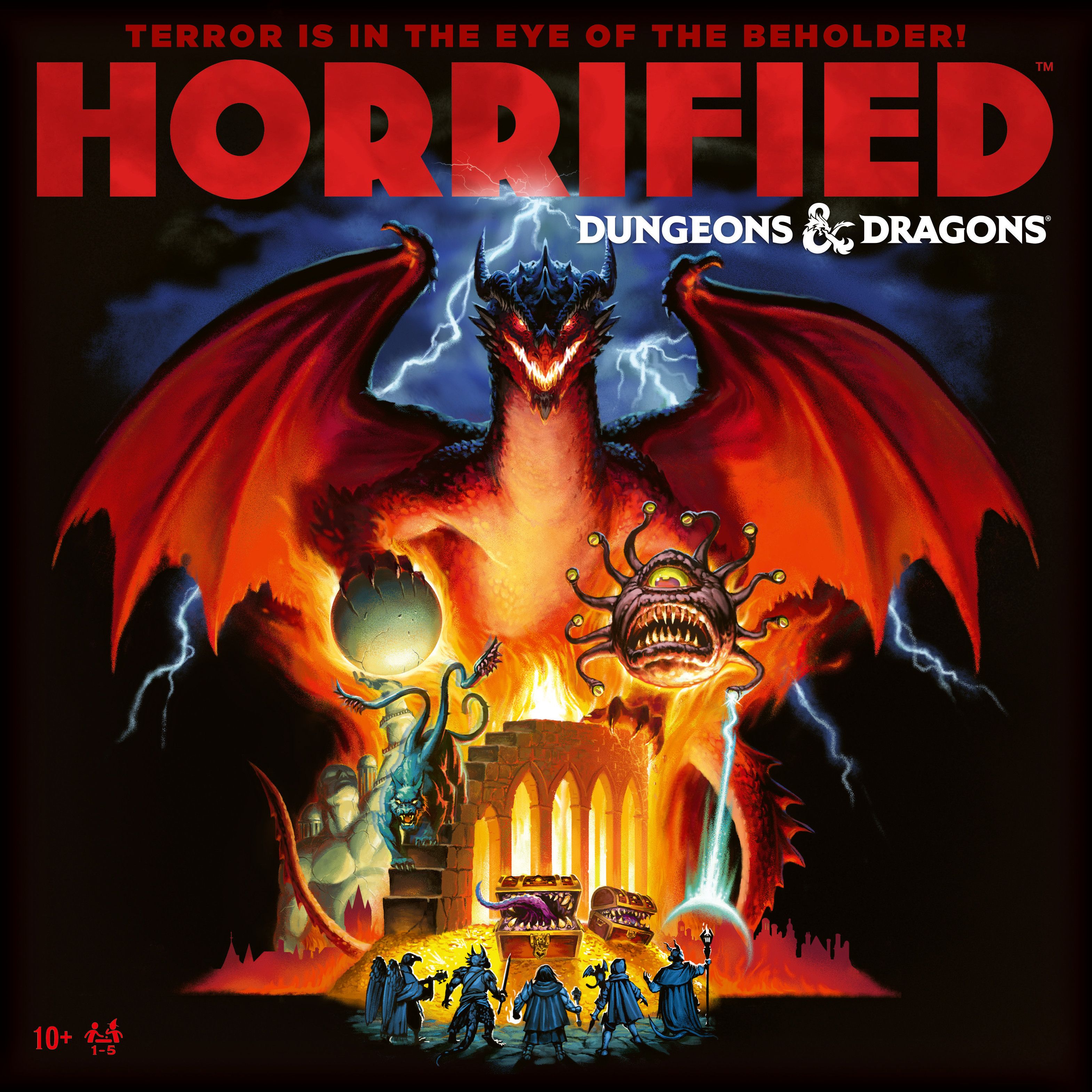 Box cover for Horrified: Dungeons & Dragons