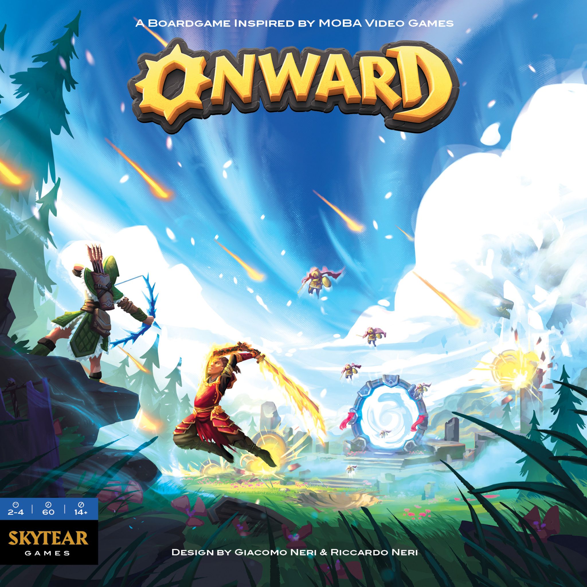 Box cover for Onward