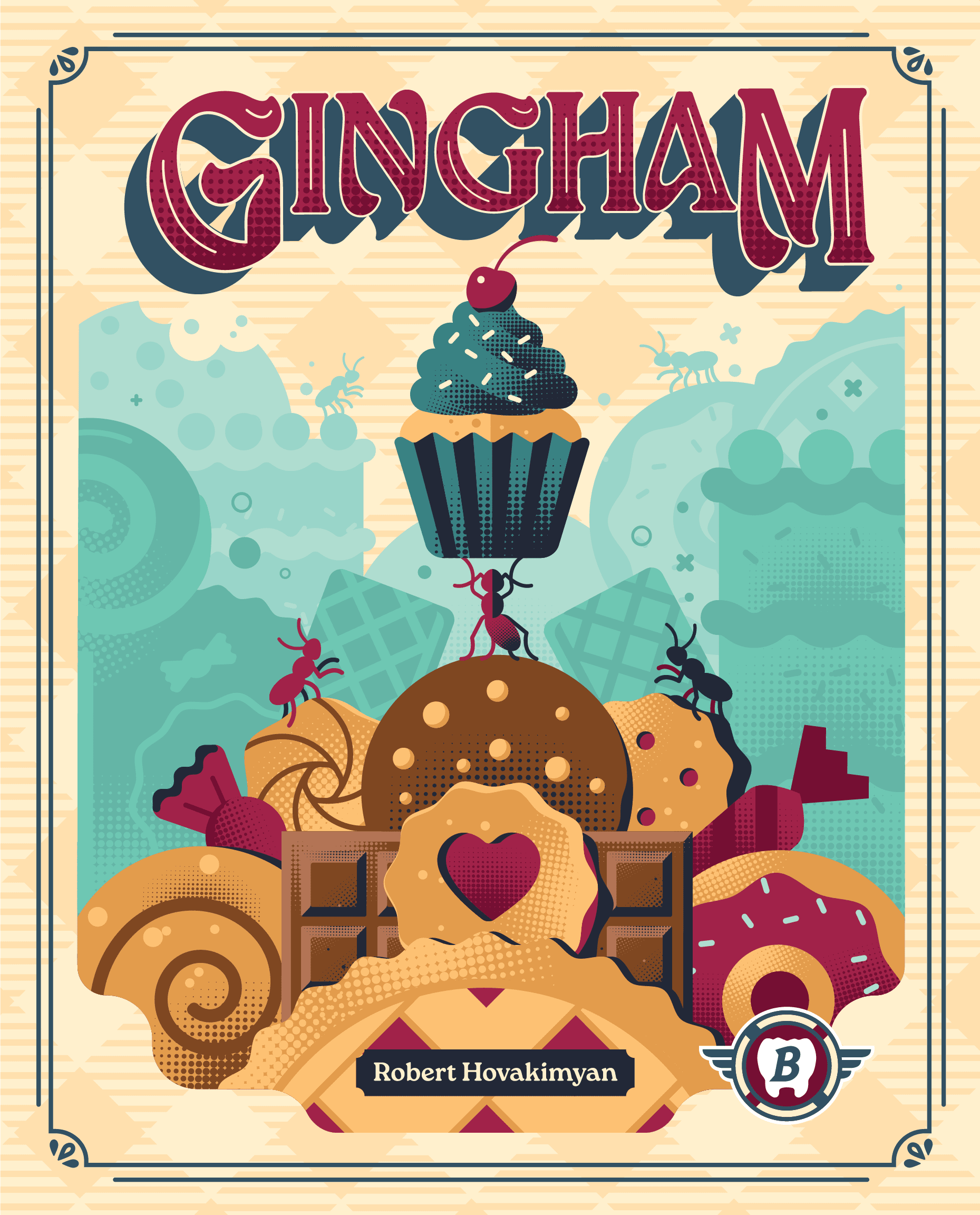 Box cover for Gingham