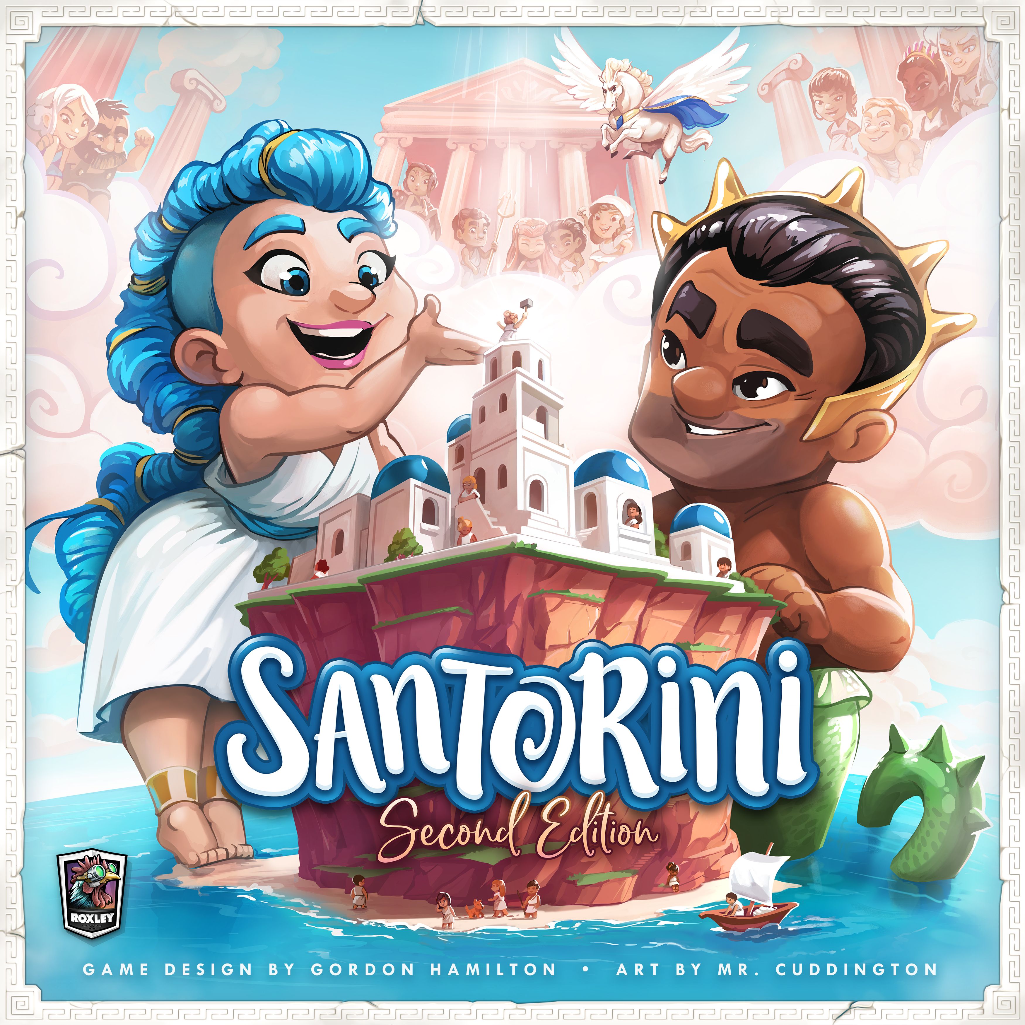 Box cover for Santorini: Second Edition