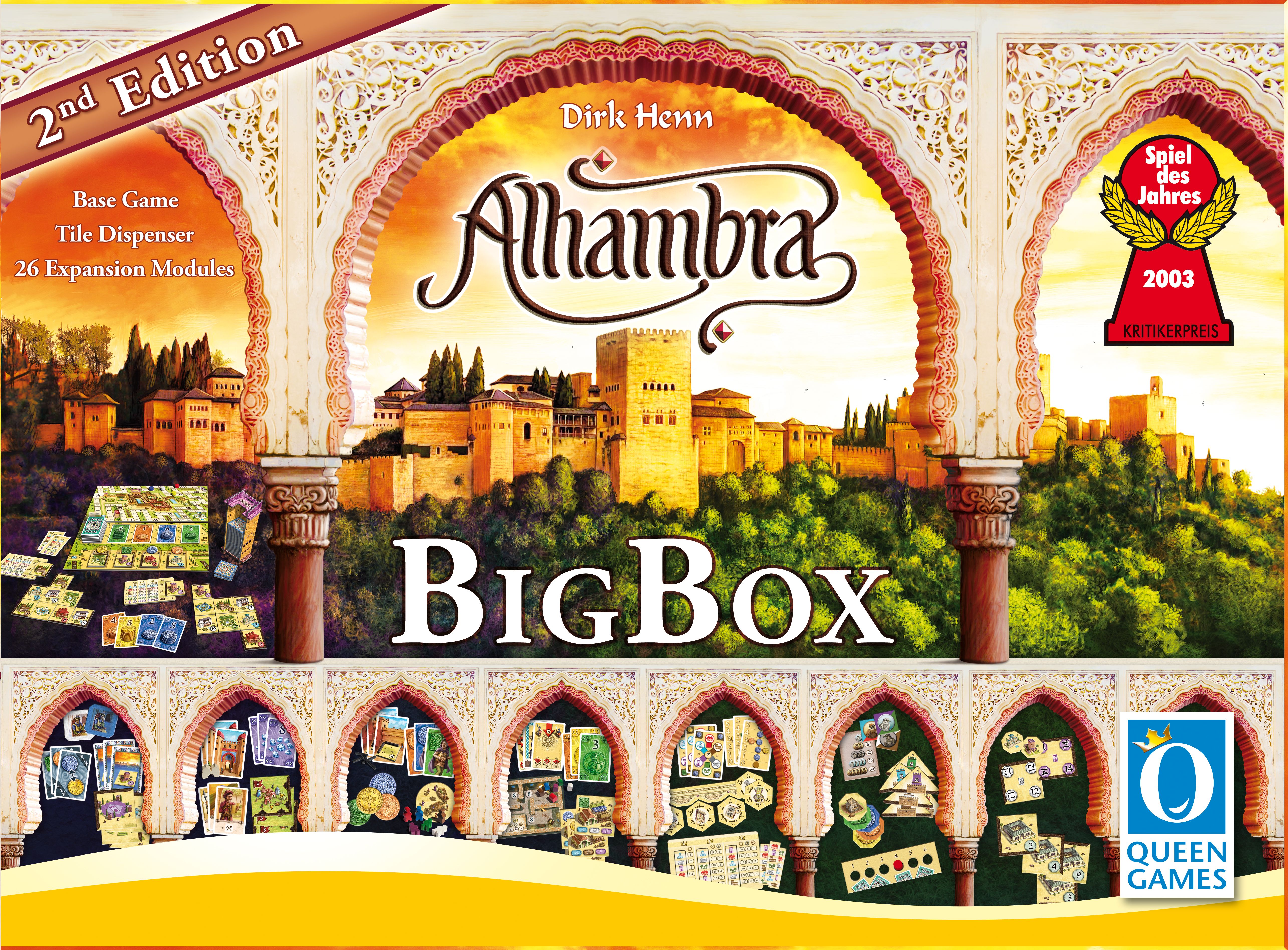 Box cover for Alhambra: Big Box (Second Edition)