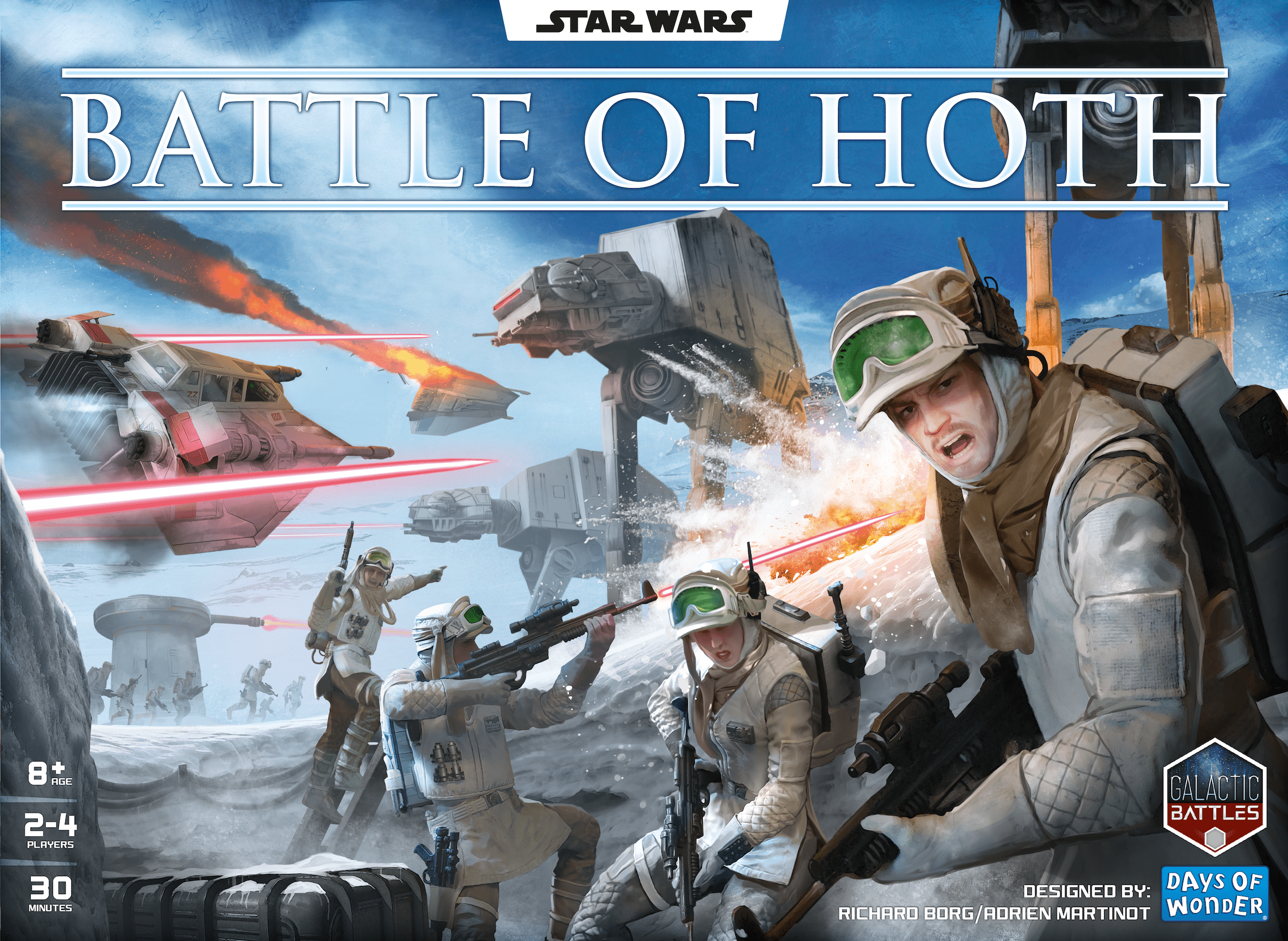 Box cover for Star Wars: Battle of Hoth