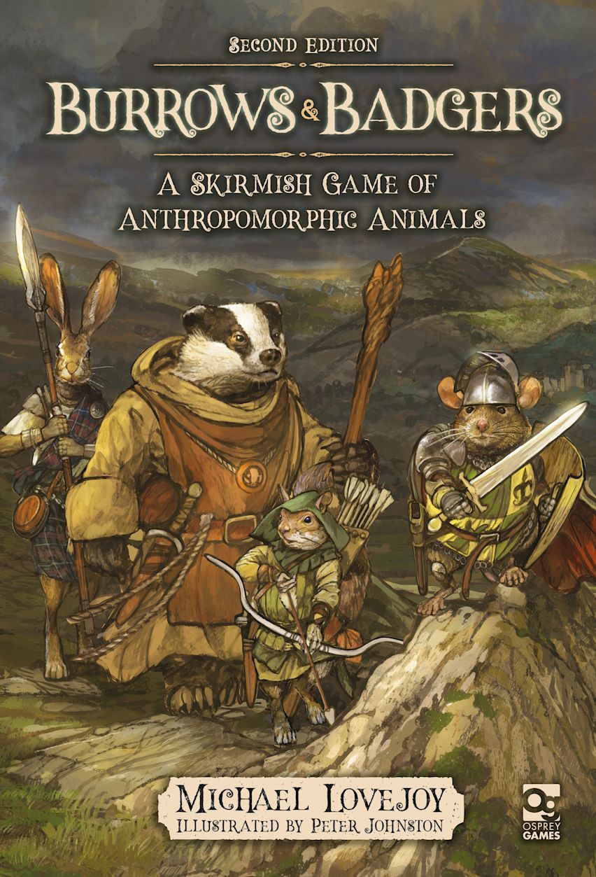 Box cover for Burrows & Badgers: Second Edition – A Skirmish Game of Anthropomorphic Animals