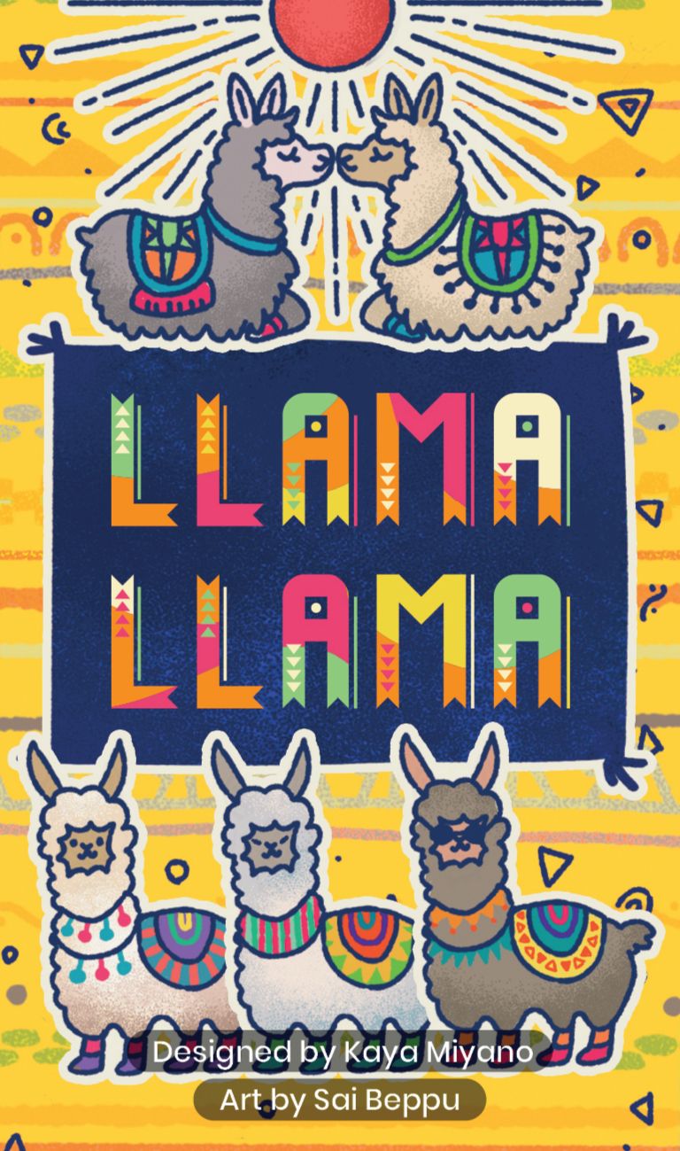 Box cover for Llama Llama