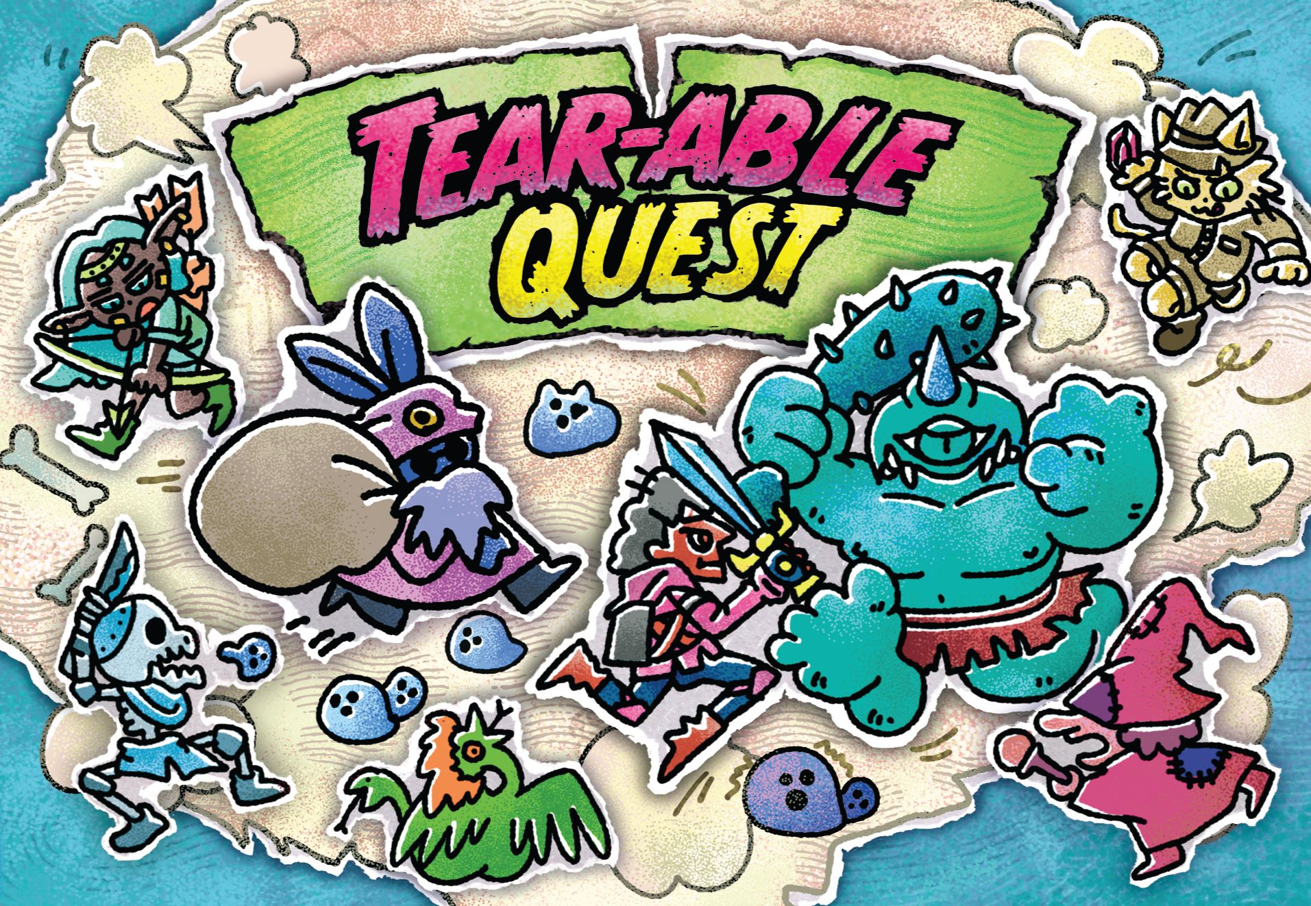 Box cover for Tearable Quest