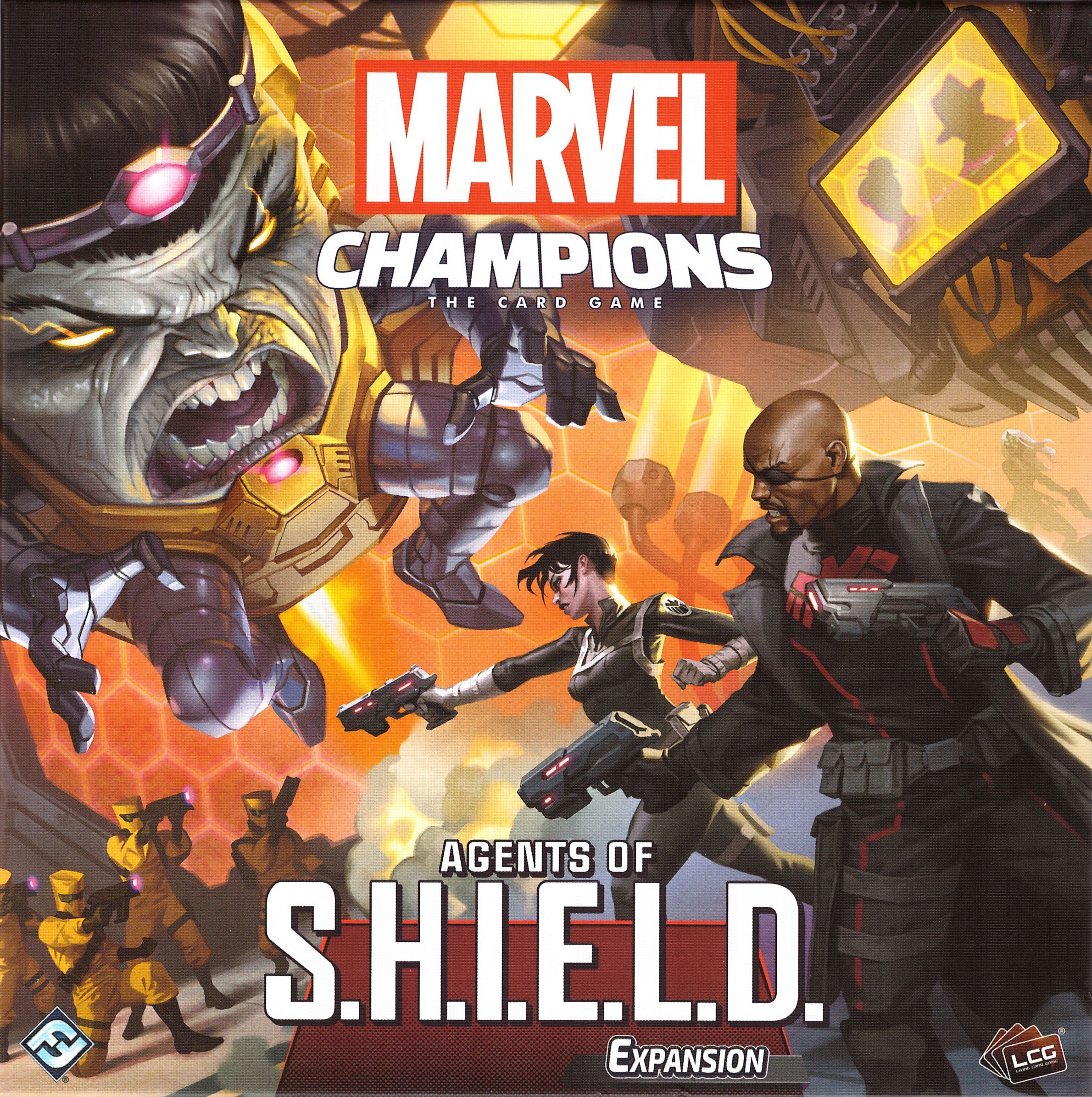 Box cover for Marvel Champions: The Card Game – Agents of S.H.I.E.L.D.