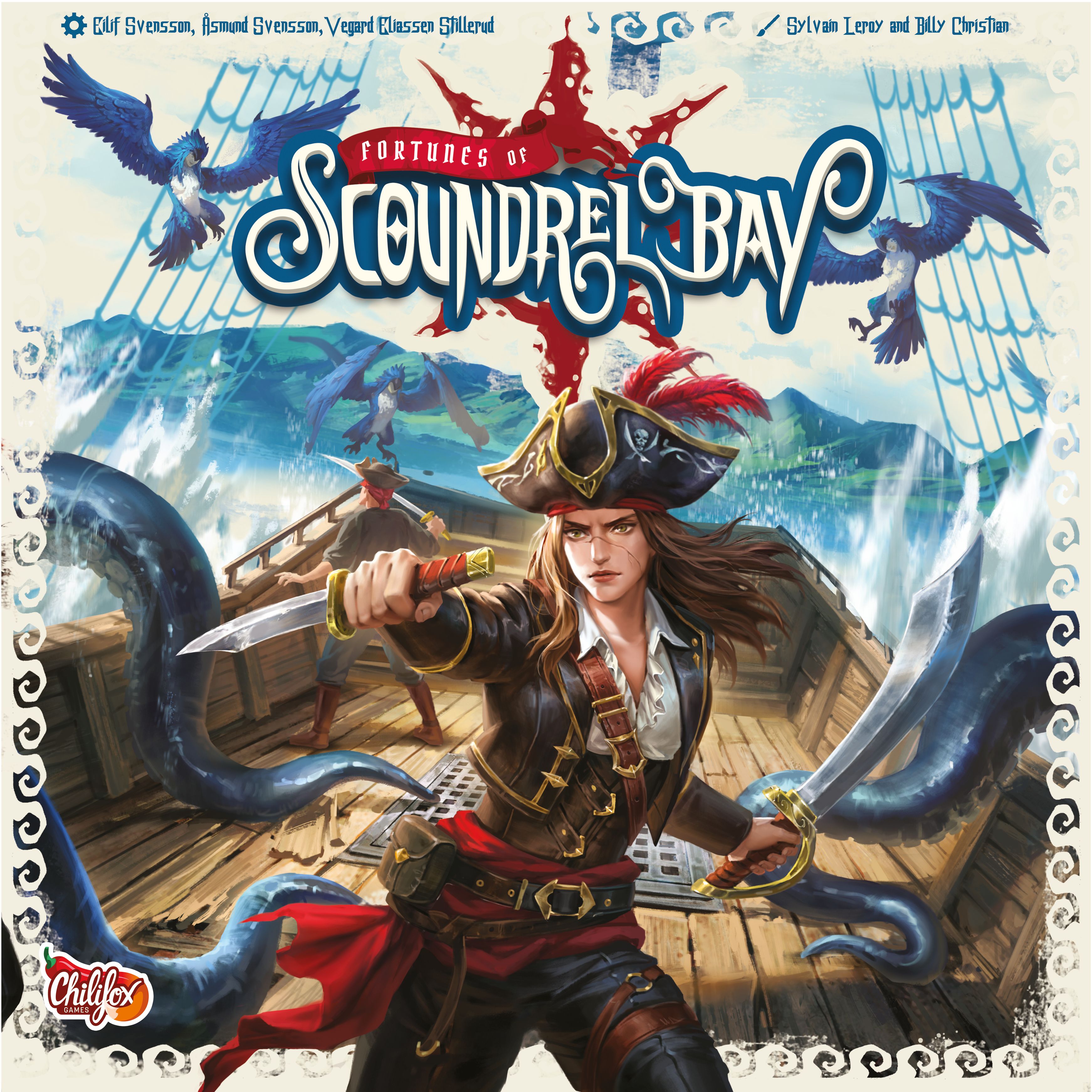 Box cover for Fortunes of Scoundrel Bay