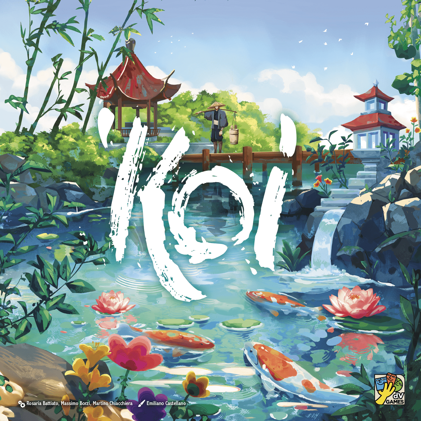 Box cover for Koi