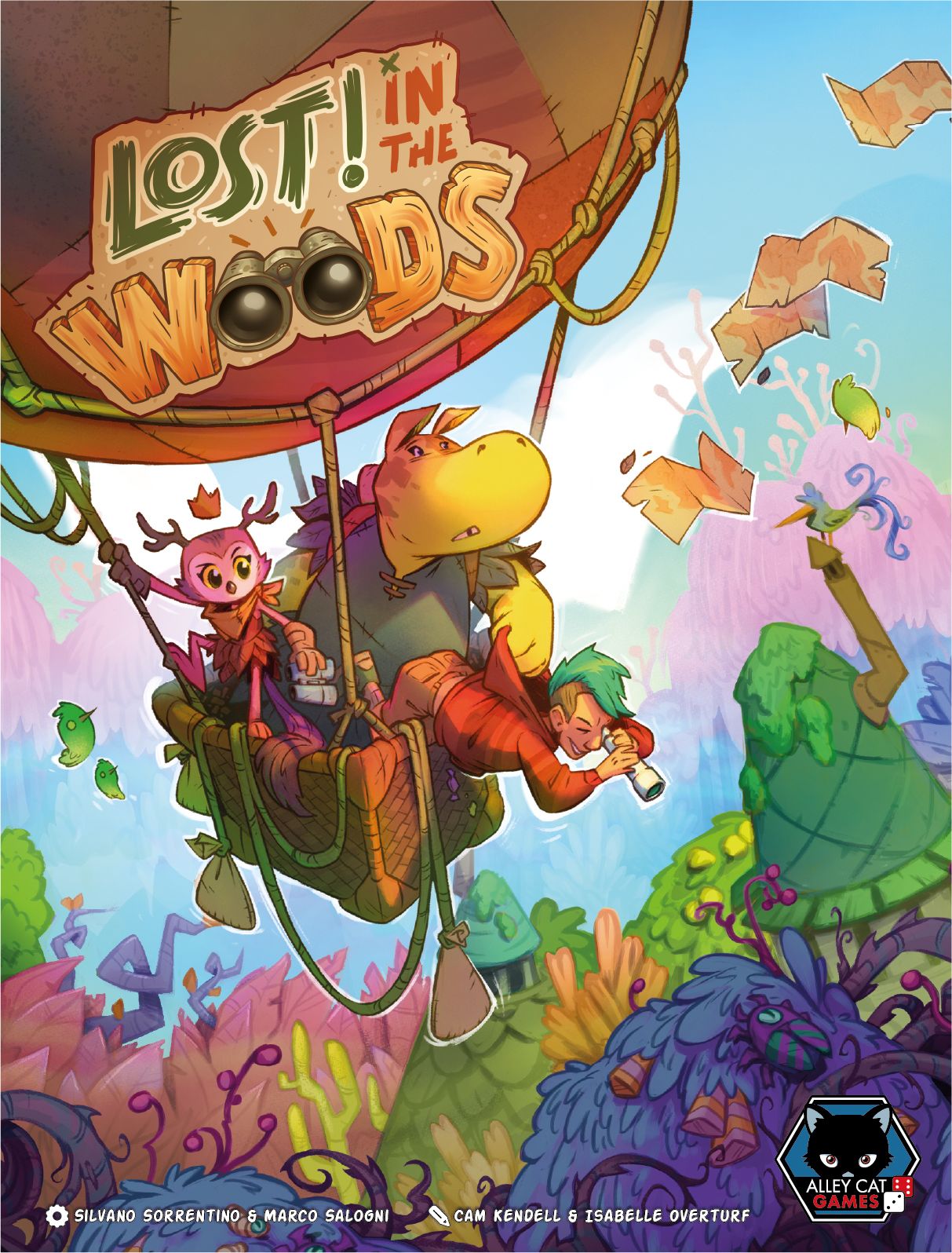 Box cover for Lost! in the Woods