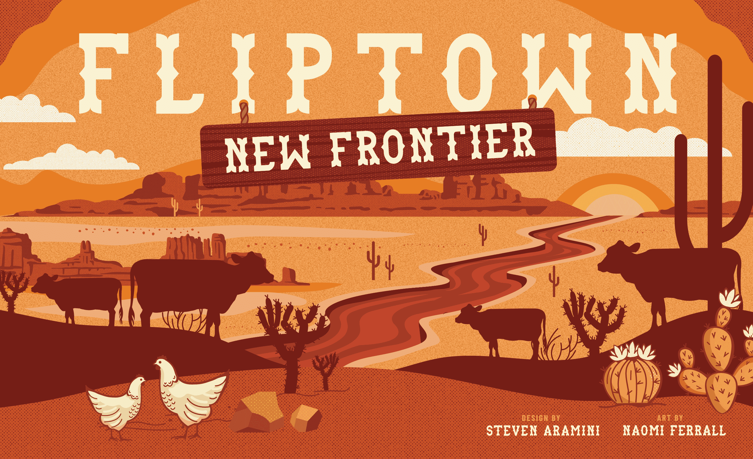 Box cover for Fliptown: New Frontier