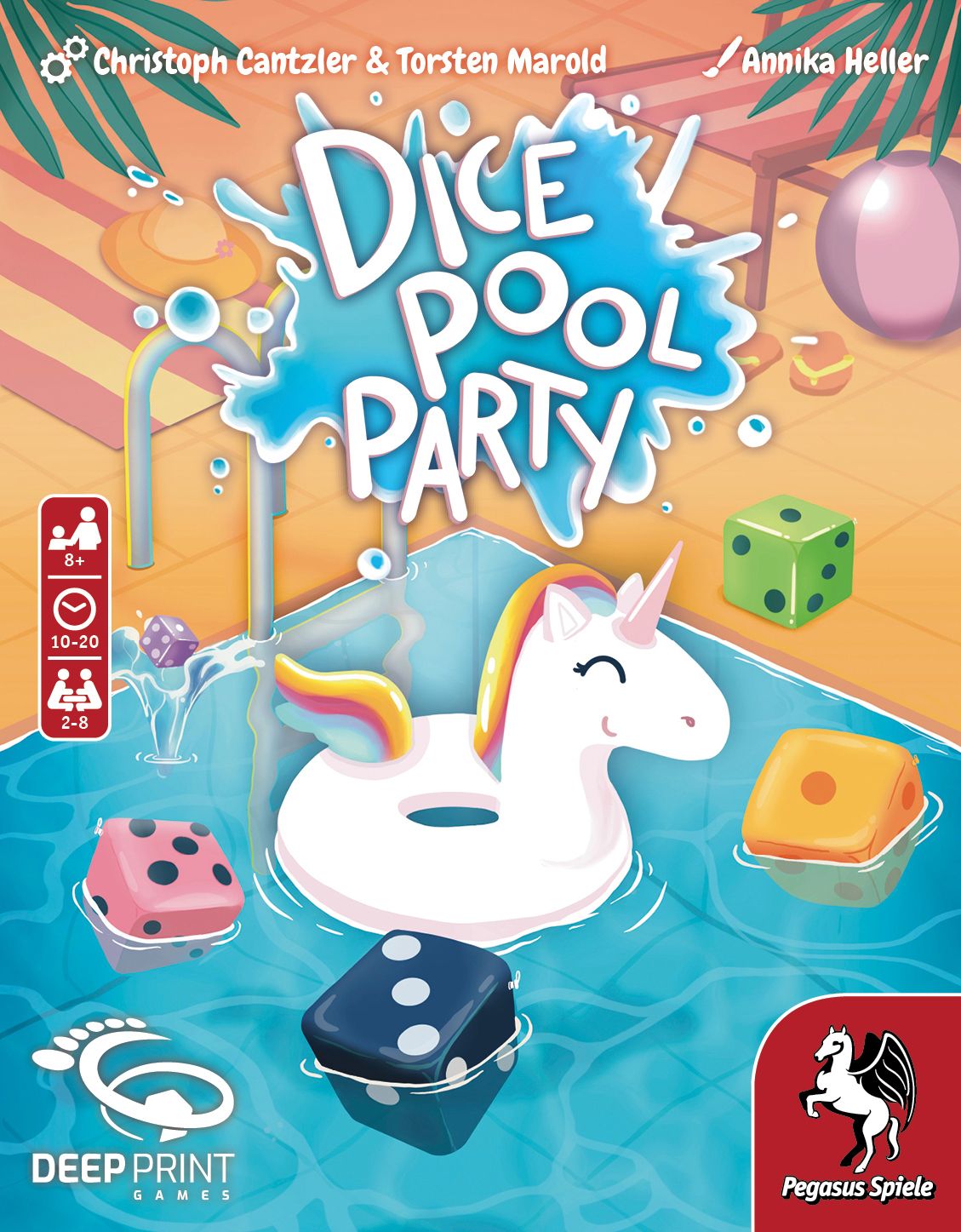 Box cover for Dice Pool Party