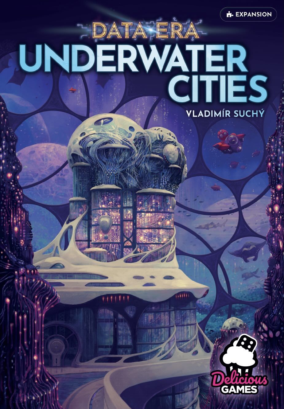 Box cover for Underwater Cities: Data Era