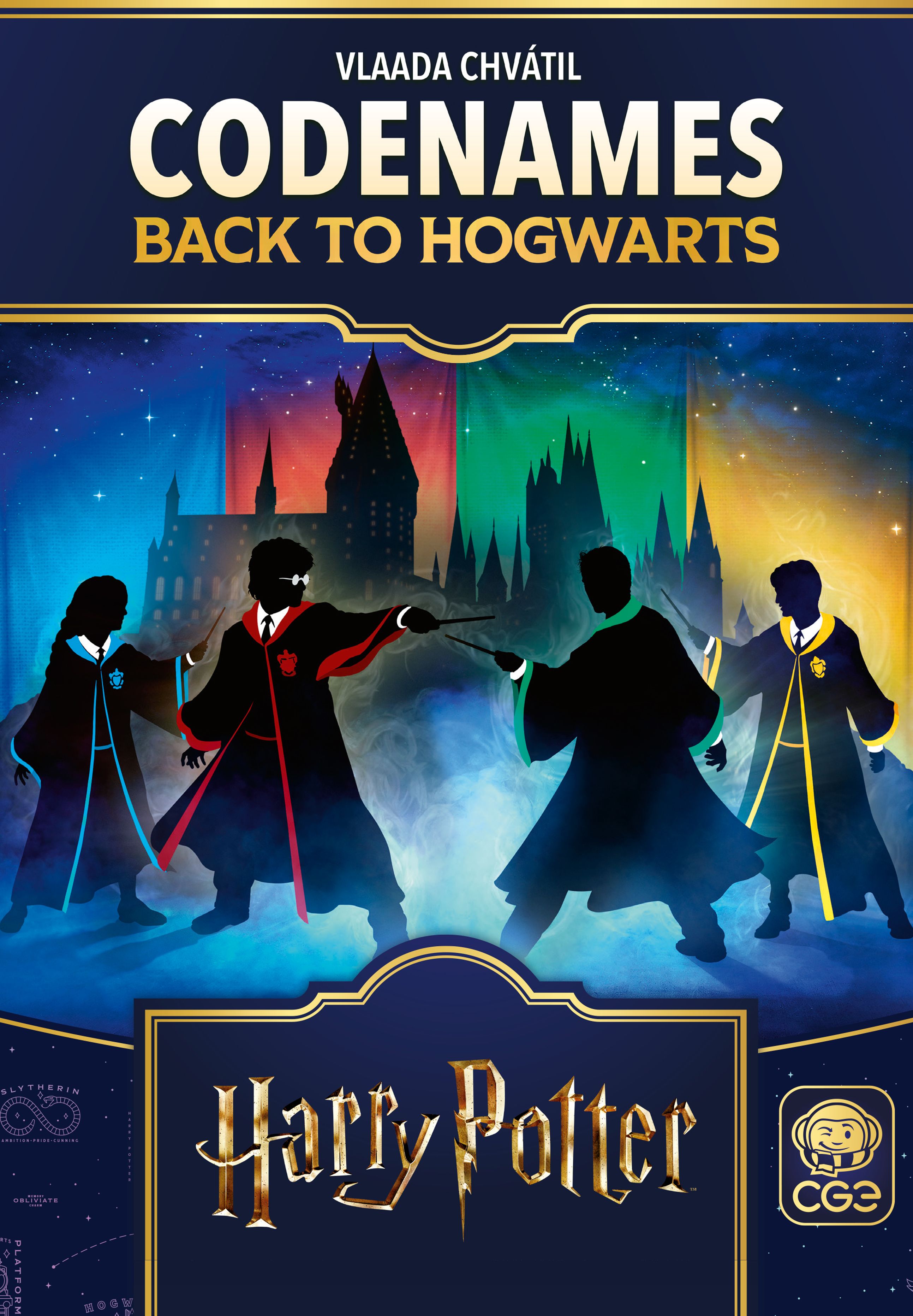 Box cover for Codenames: Back to Hogwarts