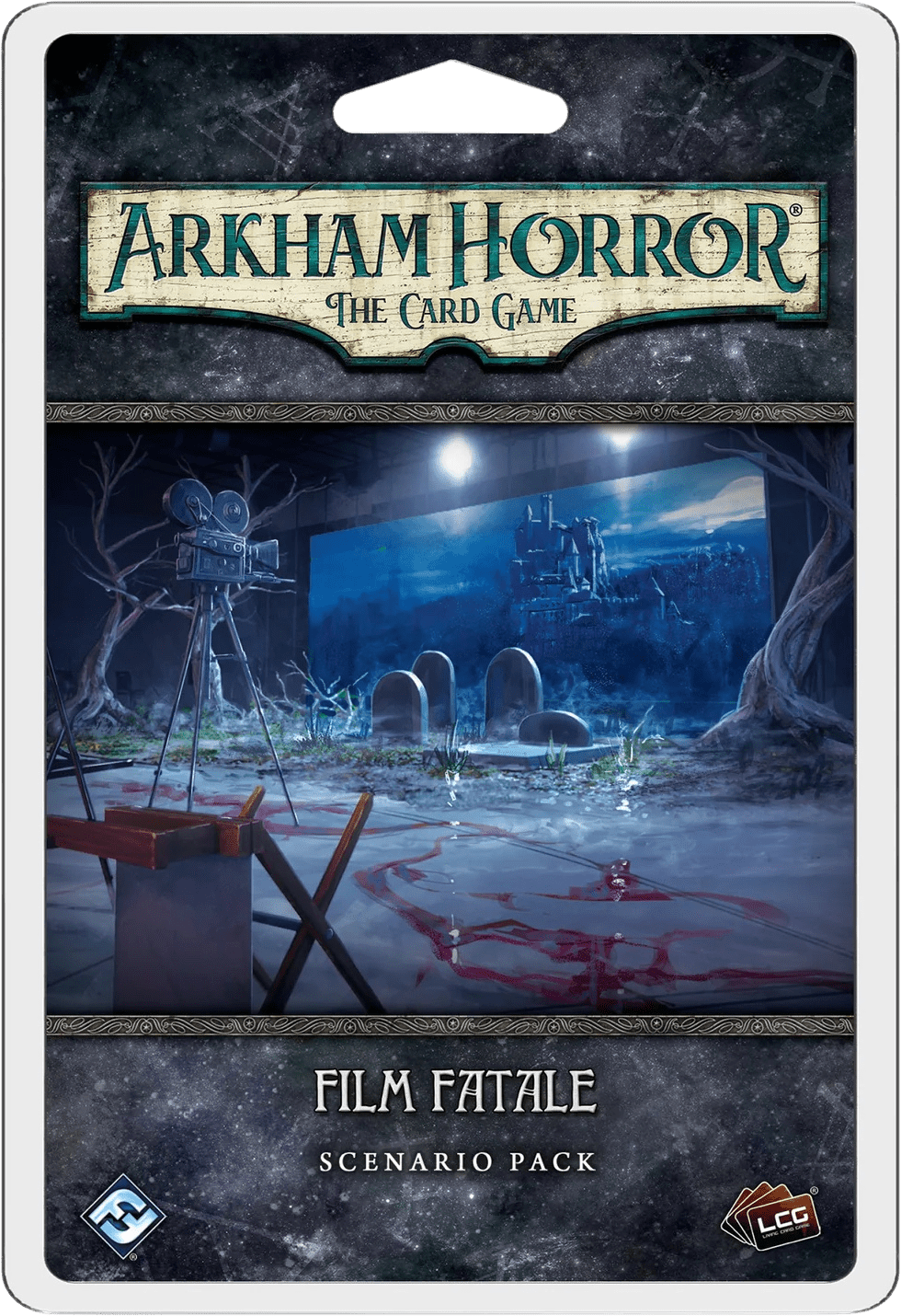 Box cover for Arkham Horror: The Card Game - Film Fatale Scenario pack
