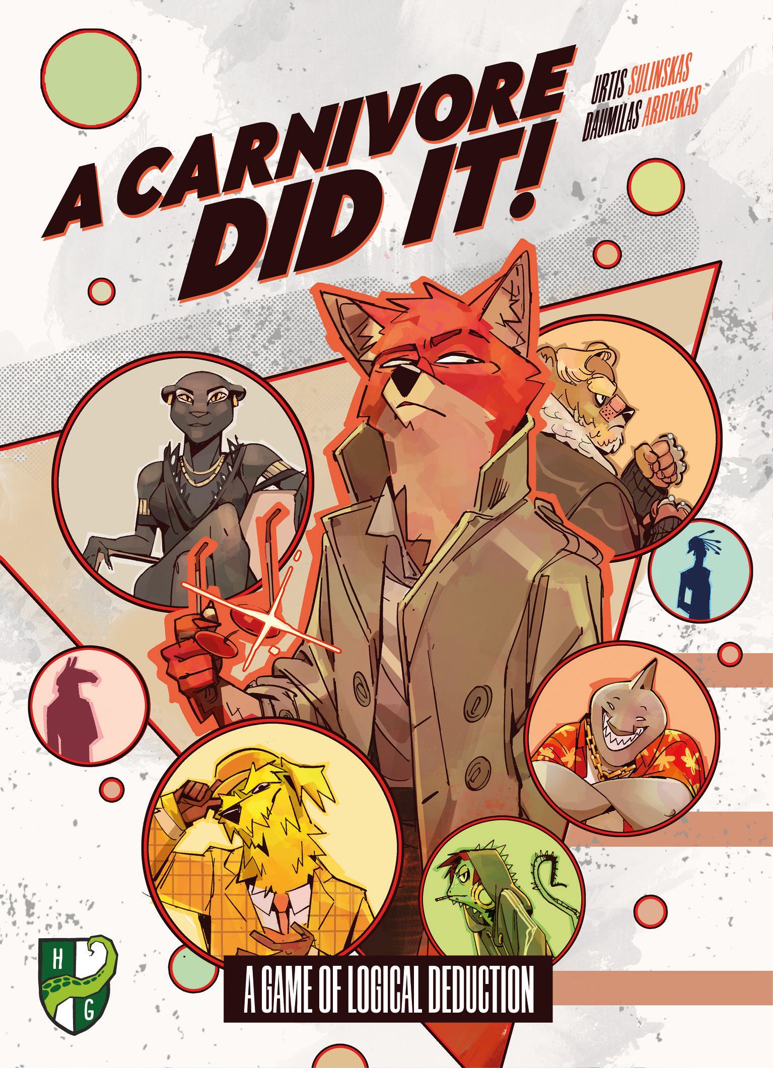 Box cover for A Carnivore Did It!
