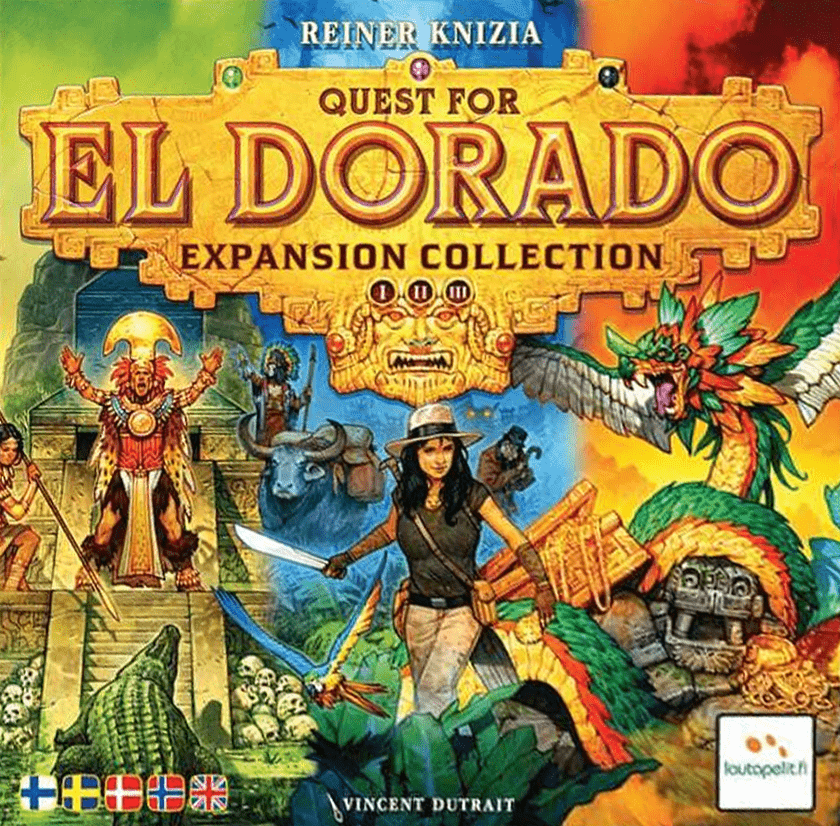 Box cover for Quest for El Dorado: Expansion Collection