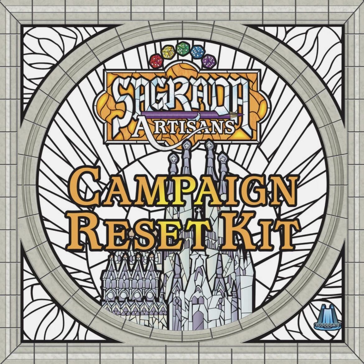 Box cover for Sagrada Artisans: Campaign Reset Kit