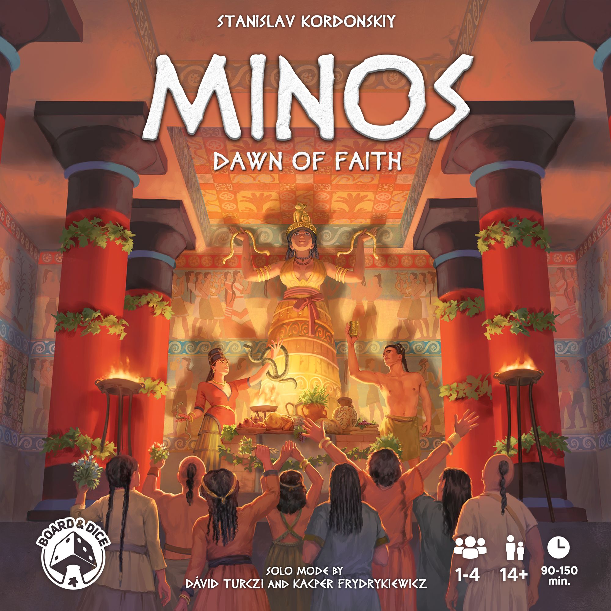 Box cover for Minos: Dawn of Faith