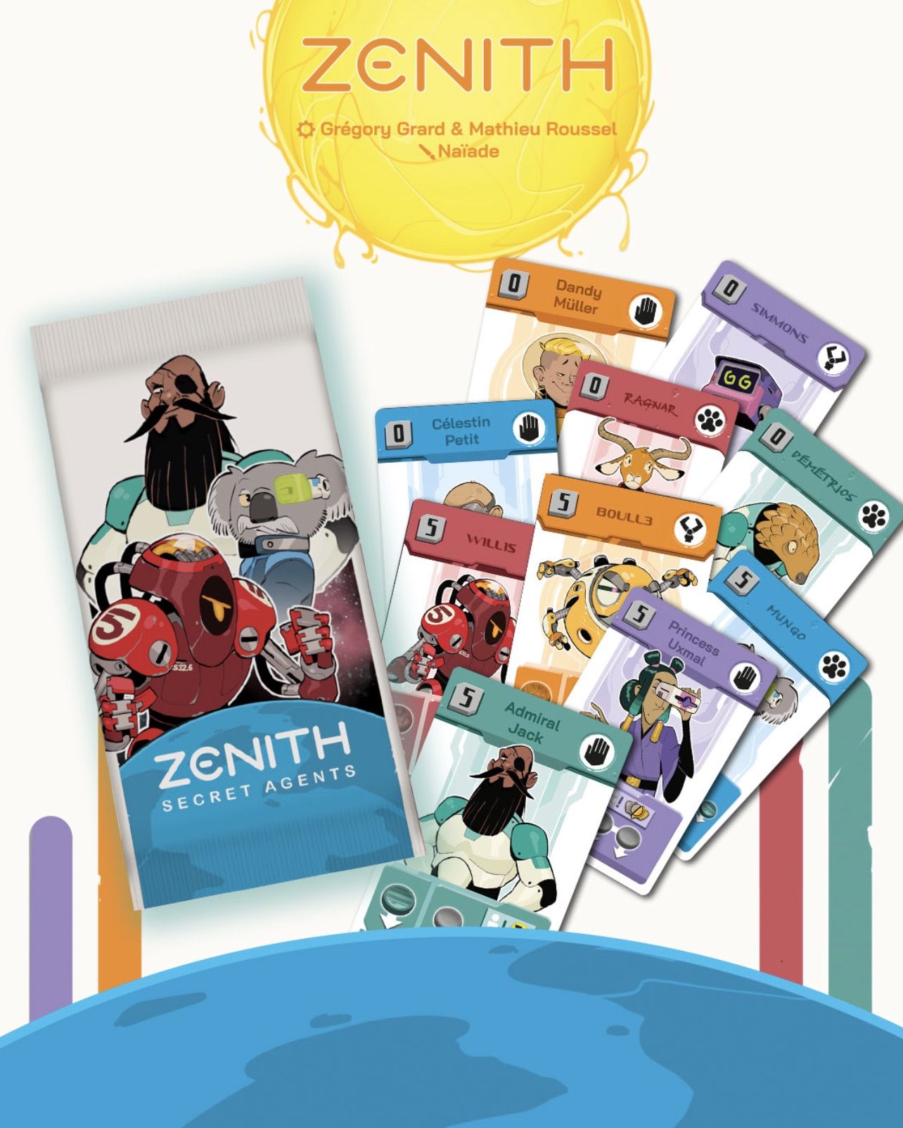 Box cover for Zenith: Secret Agents