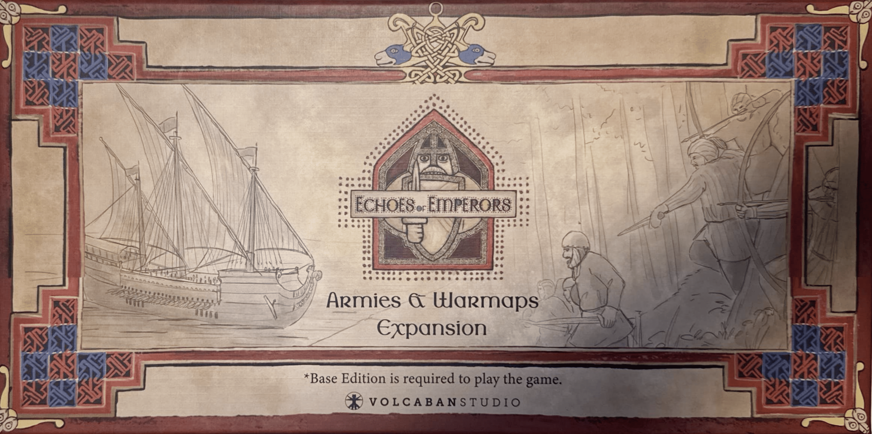 Box cover for Echoes of Emperors: Armies & Warmaps