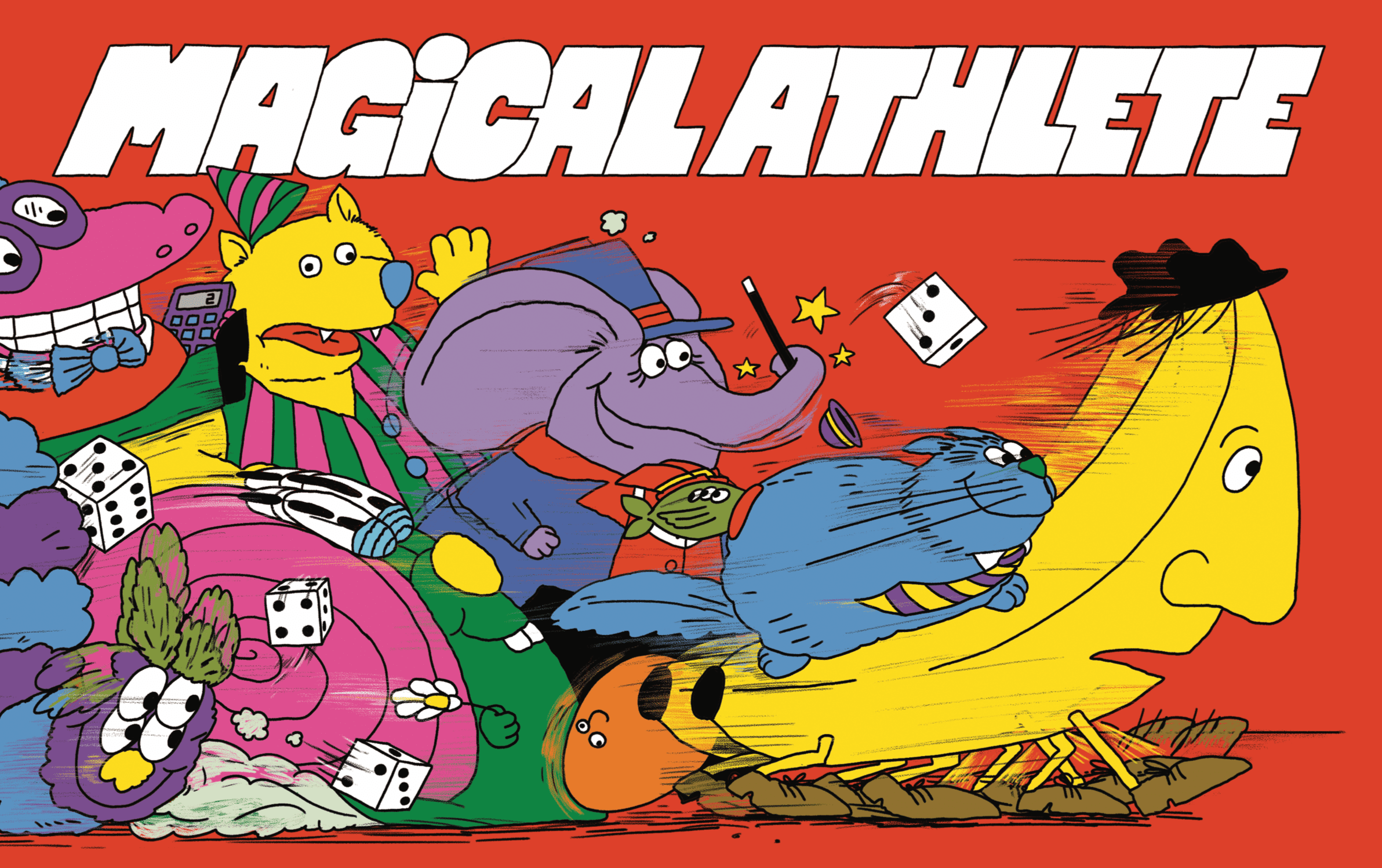 Box cover for Magical Athlete