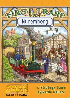 Box cover for First Train to Nuremberg