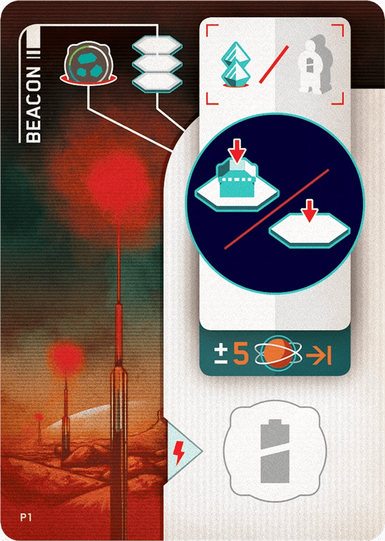 Box cover for On Mars: Beacon Promo Card