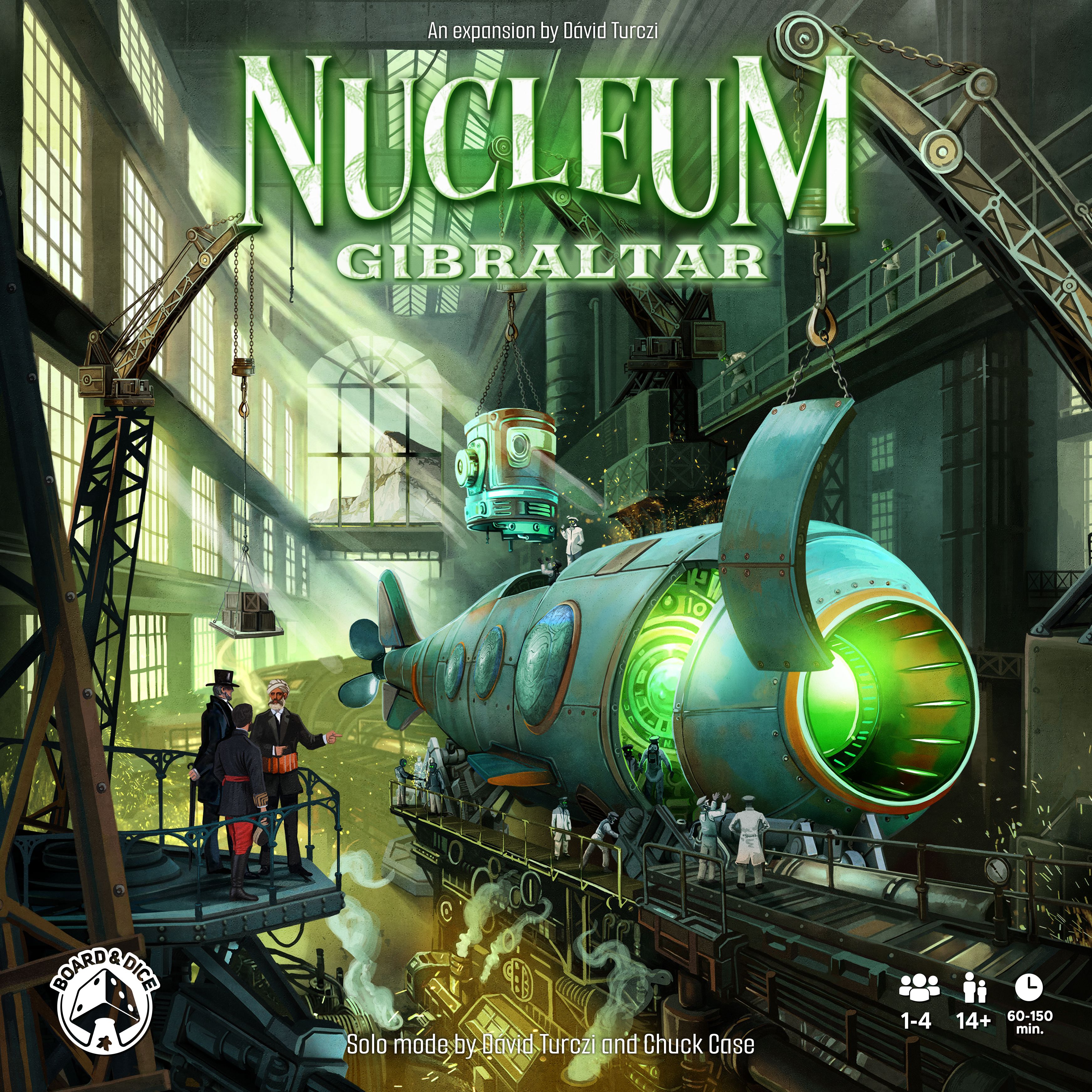 Box cover for Nucleum: Gibraltar