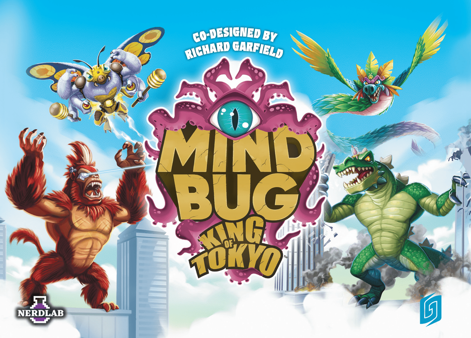 Box cover for Mindbug x King of Tokyo