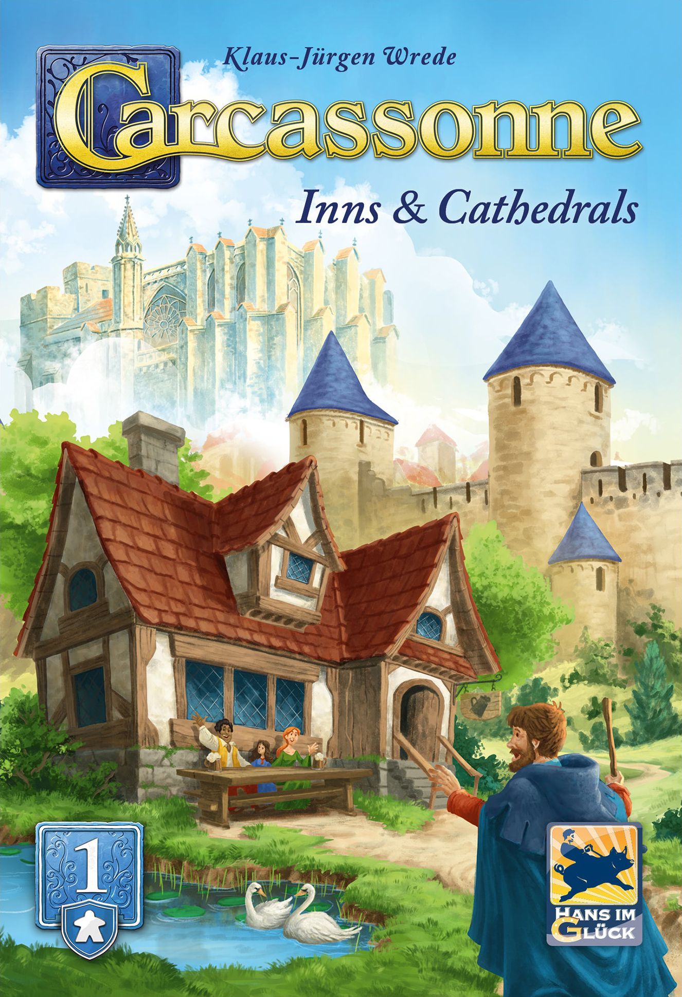 Box cover for Carcassonne - Expansão 1 - Estalagens e Catedrais
