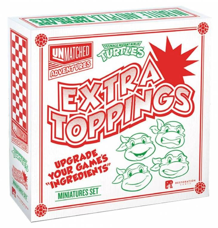 Box cover for Unmatched Adventures TMNT Ultimate Miniatures Pack