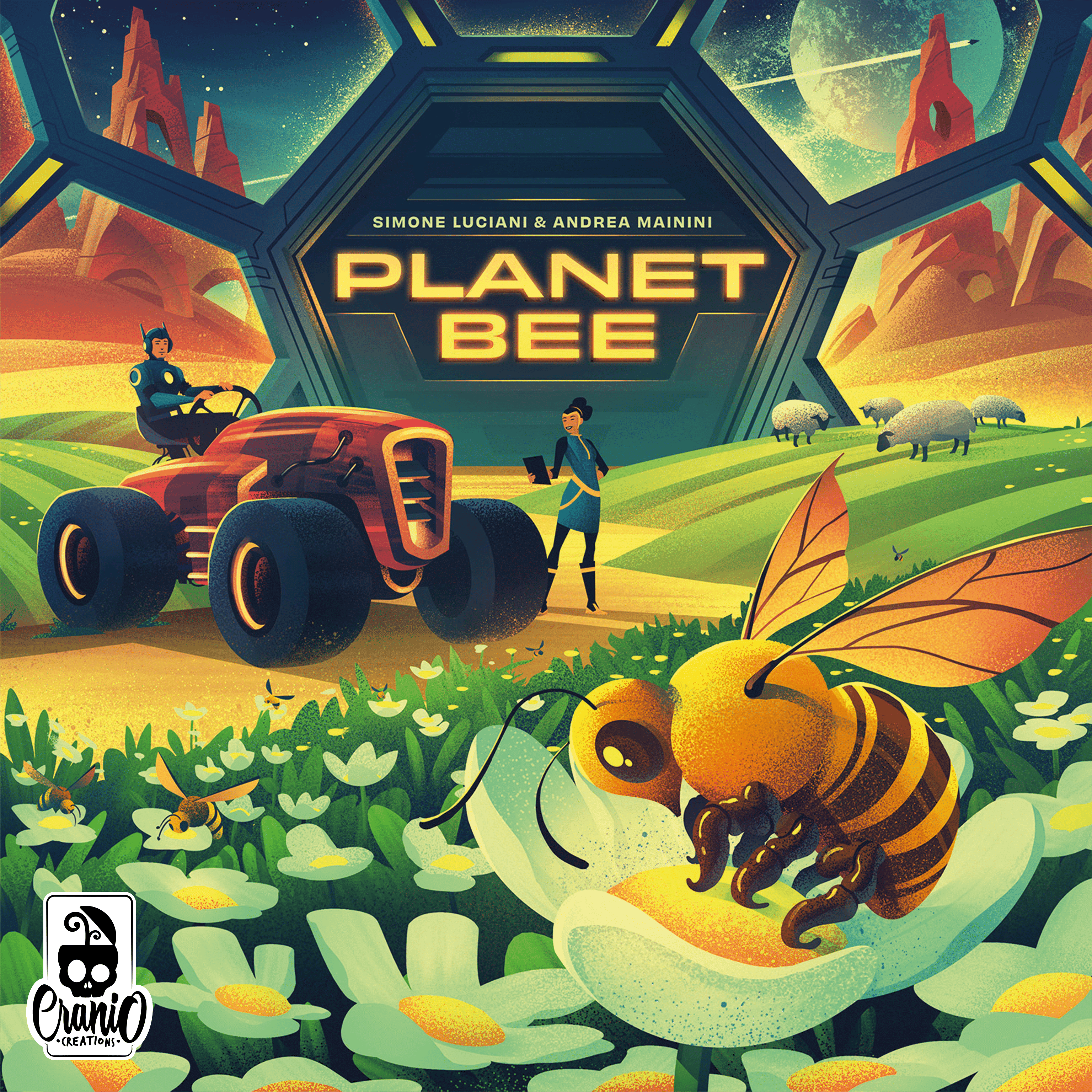 Box cover for Planet Bee