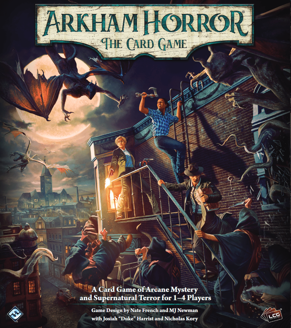 Box cover for Arkham Horror: The Card Game