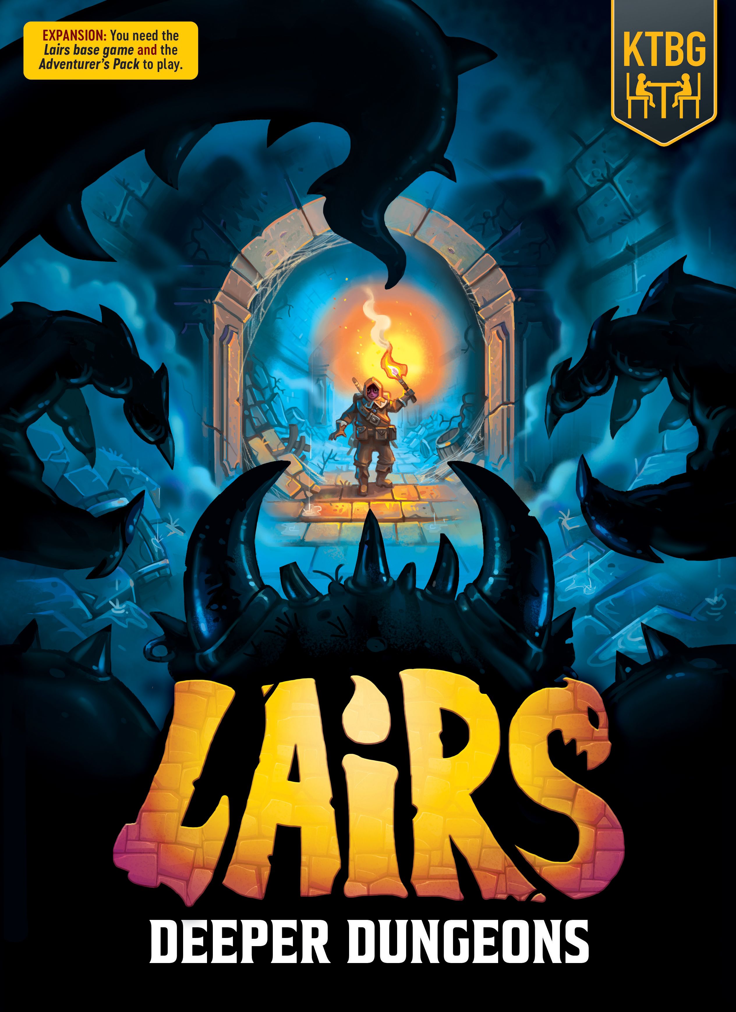 Box cover for Lairs: Deeper Dungeons