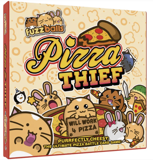 Box cover for Fuzzballs Pizza Thief